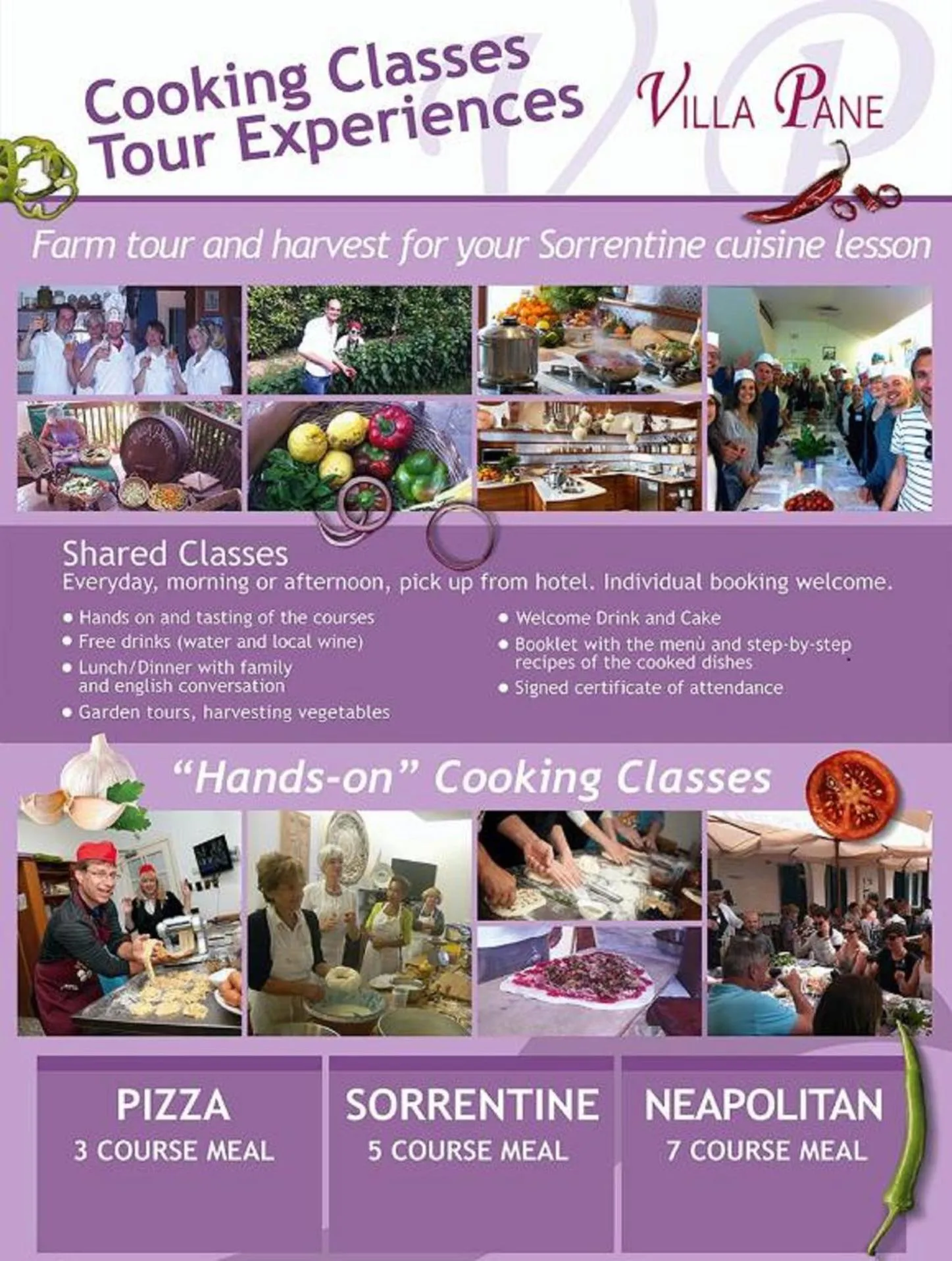 Area and facilities in Villa Pane Resort