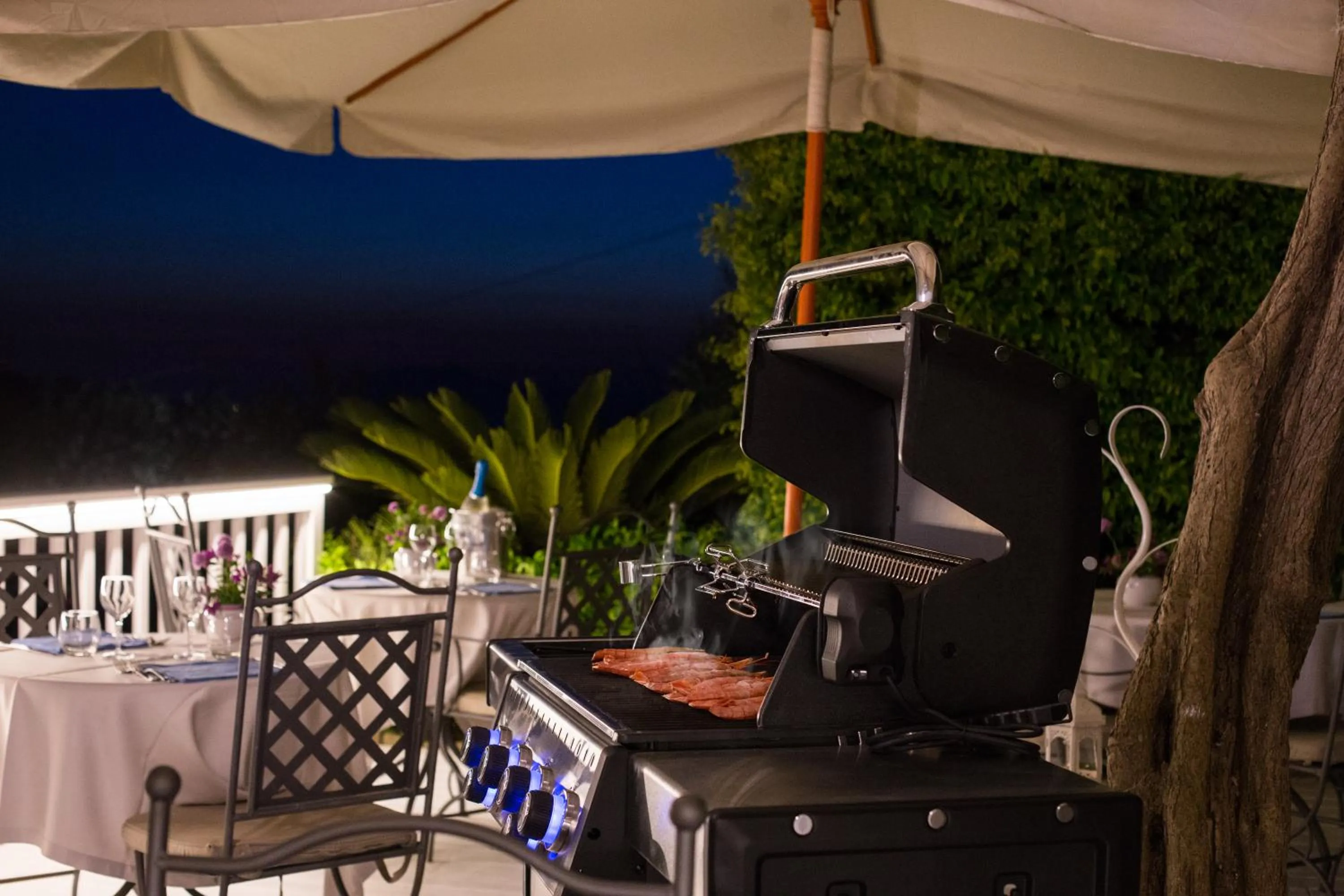 BBQ facilities in Villa Pane Resort