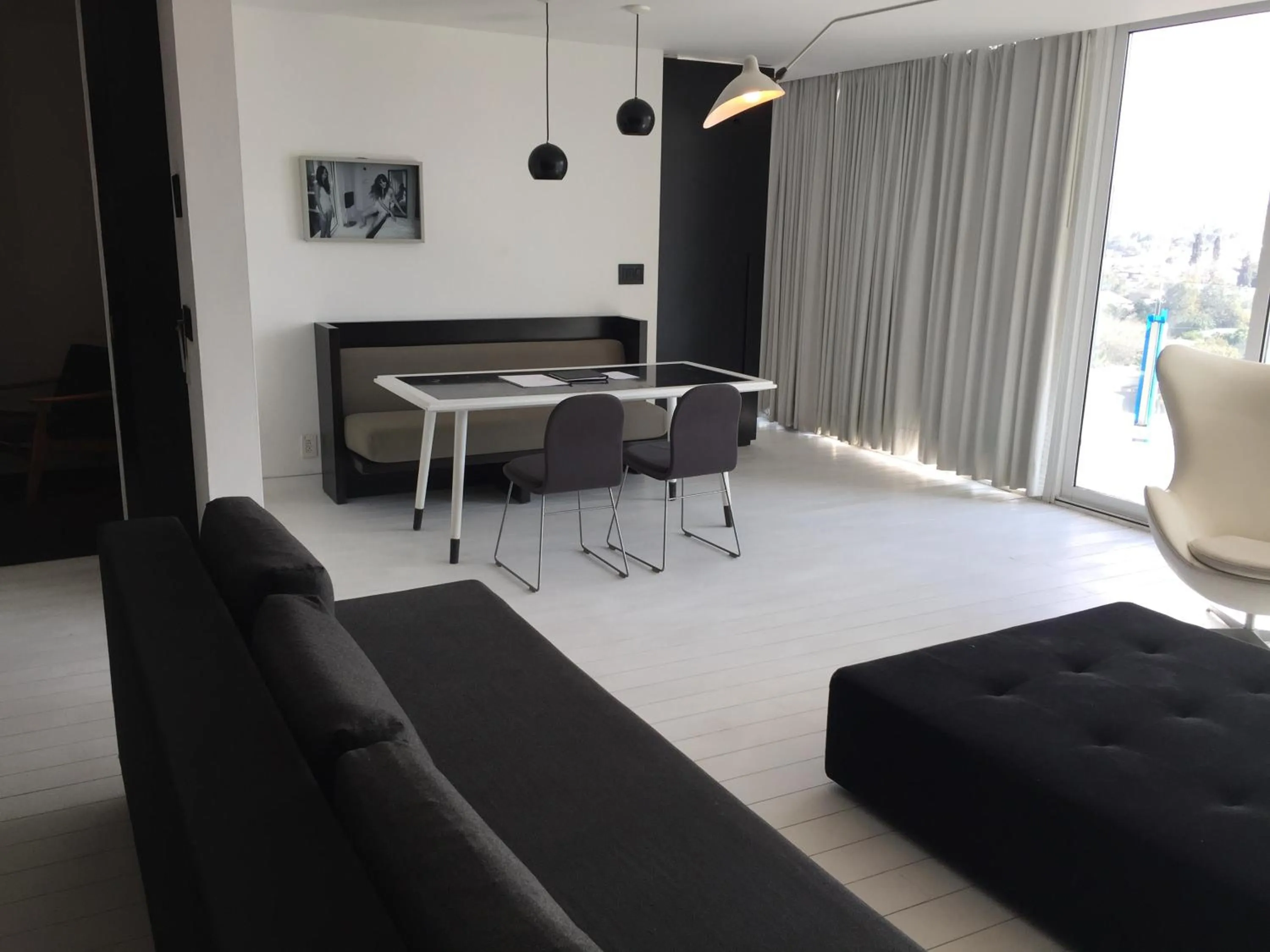 Living room in Habita Monterrey, a Member of Design Hotels