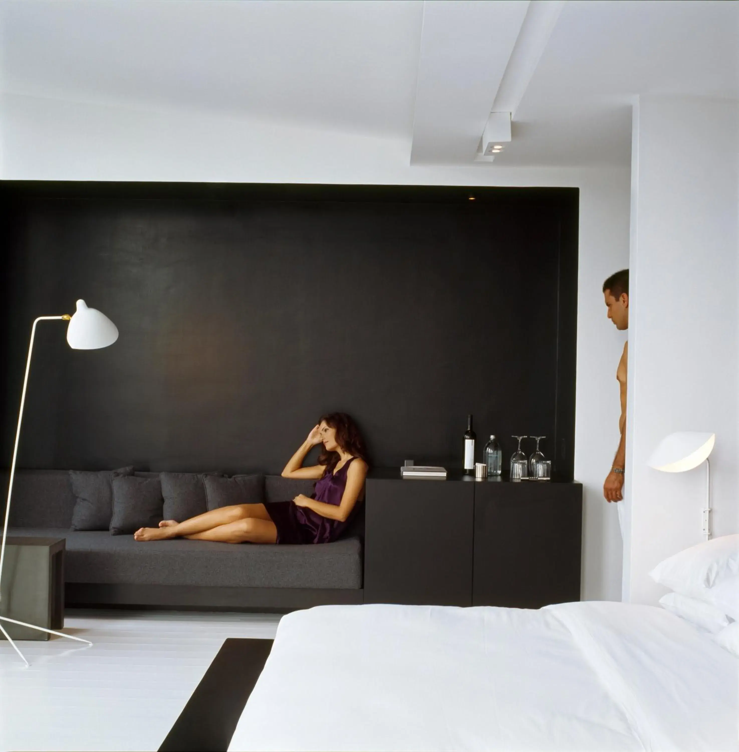Bedroom, Bed in Habita Monterrey, a Member of Design Hotels Bedroom, Bed in Habita Monterrey, a Member of Design Hotels