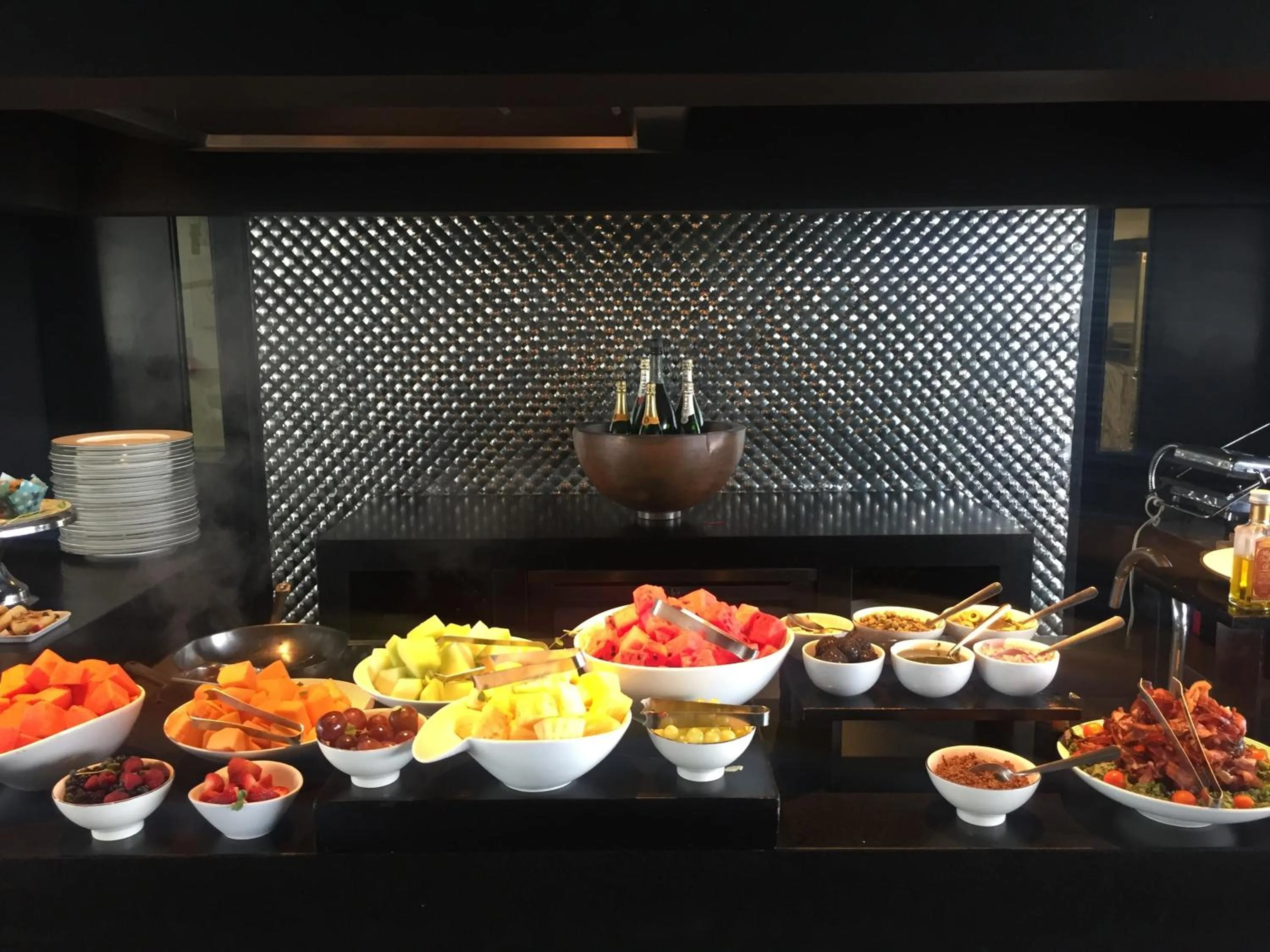 Continental breakfast in Habita Monterrey, a Member of Design Hotels