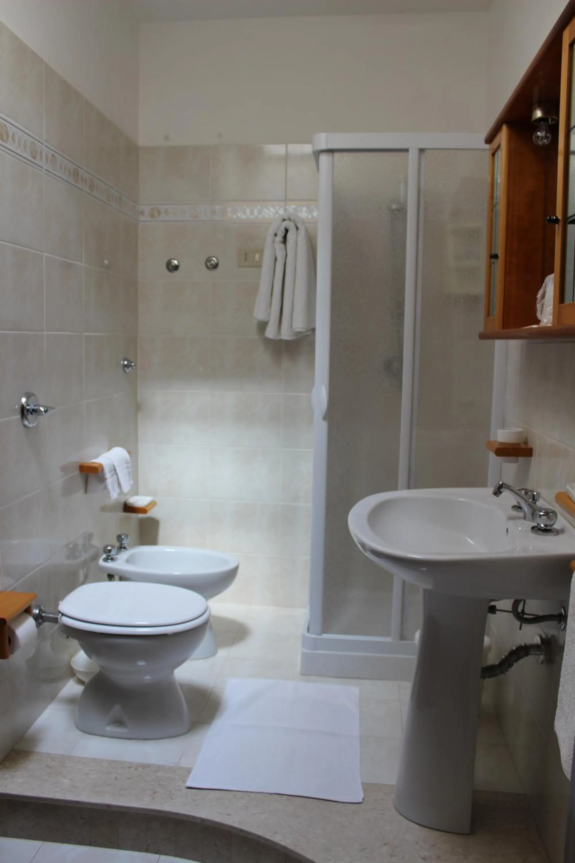 Shower in Raggio di Sole Bed & Breakfast