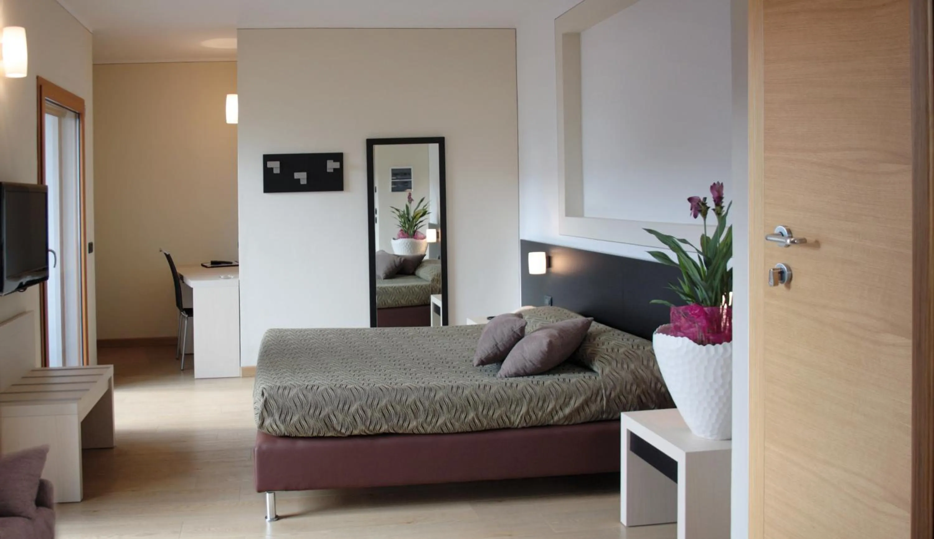 Photo of the whole room, Bed in Albergo Ristorante Orazio