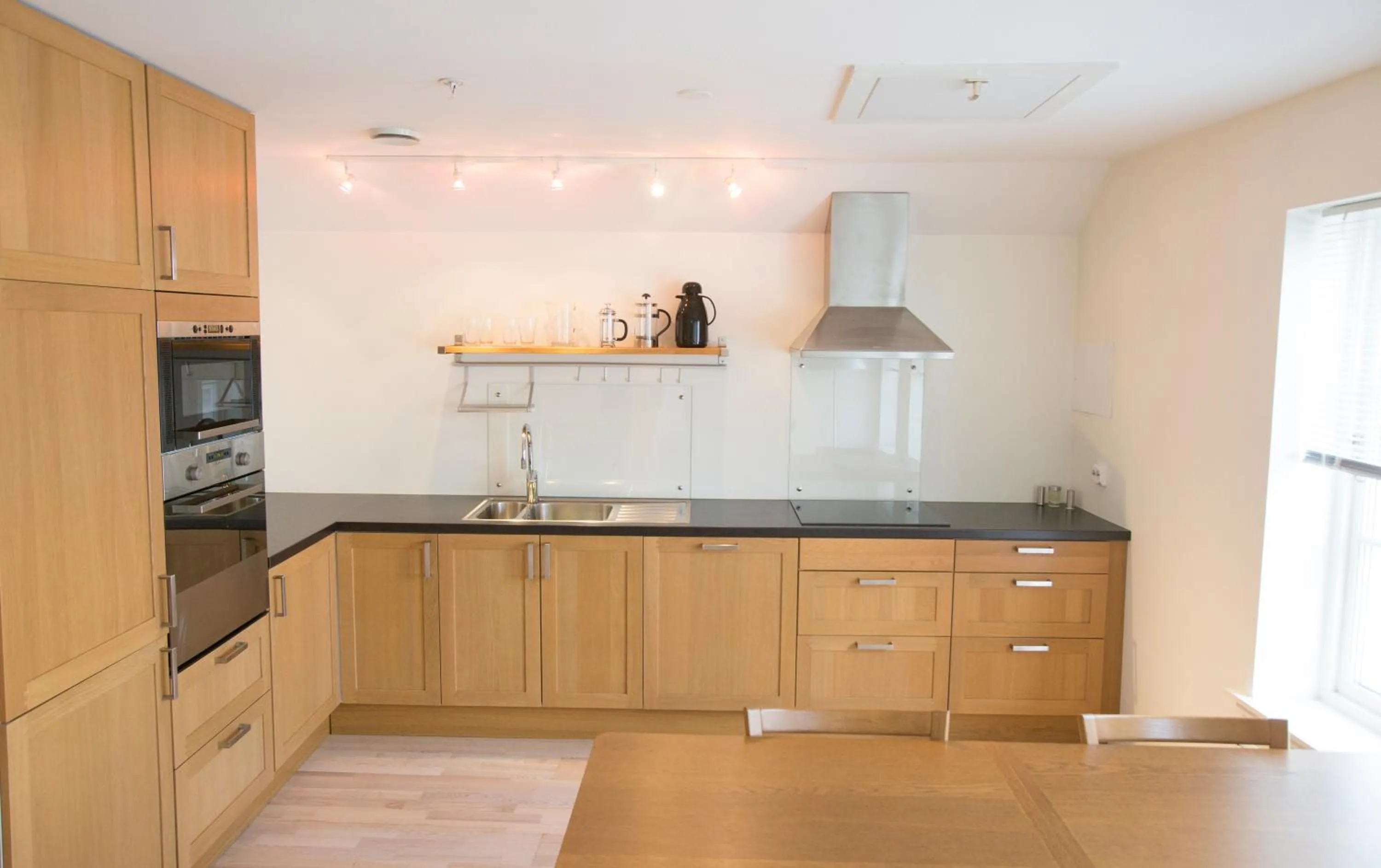 Kitchen or kitchenette in Bjørvika Apartments - Sølvberggata 17