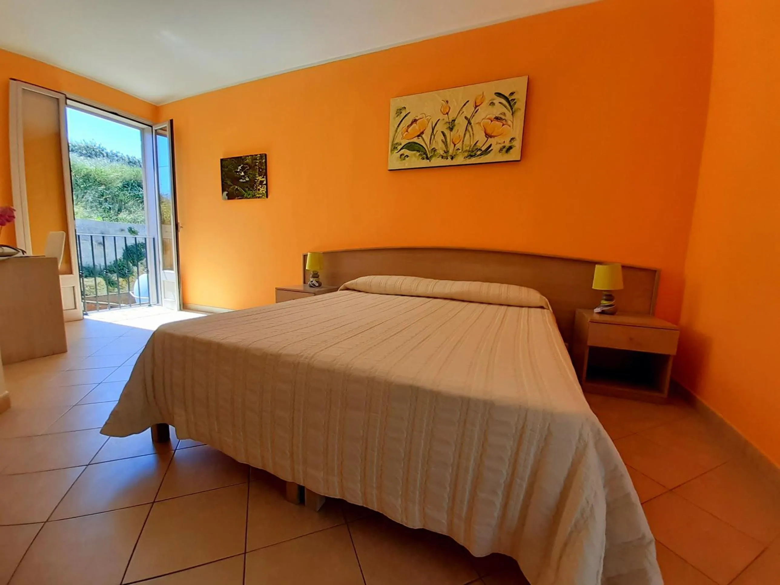 Bed in B&B Borgo Minerva