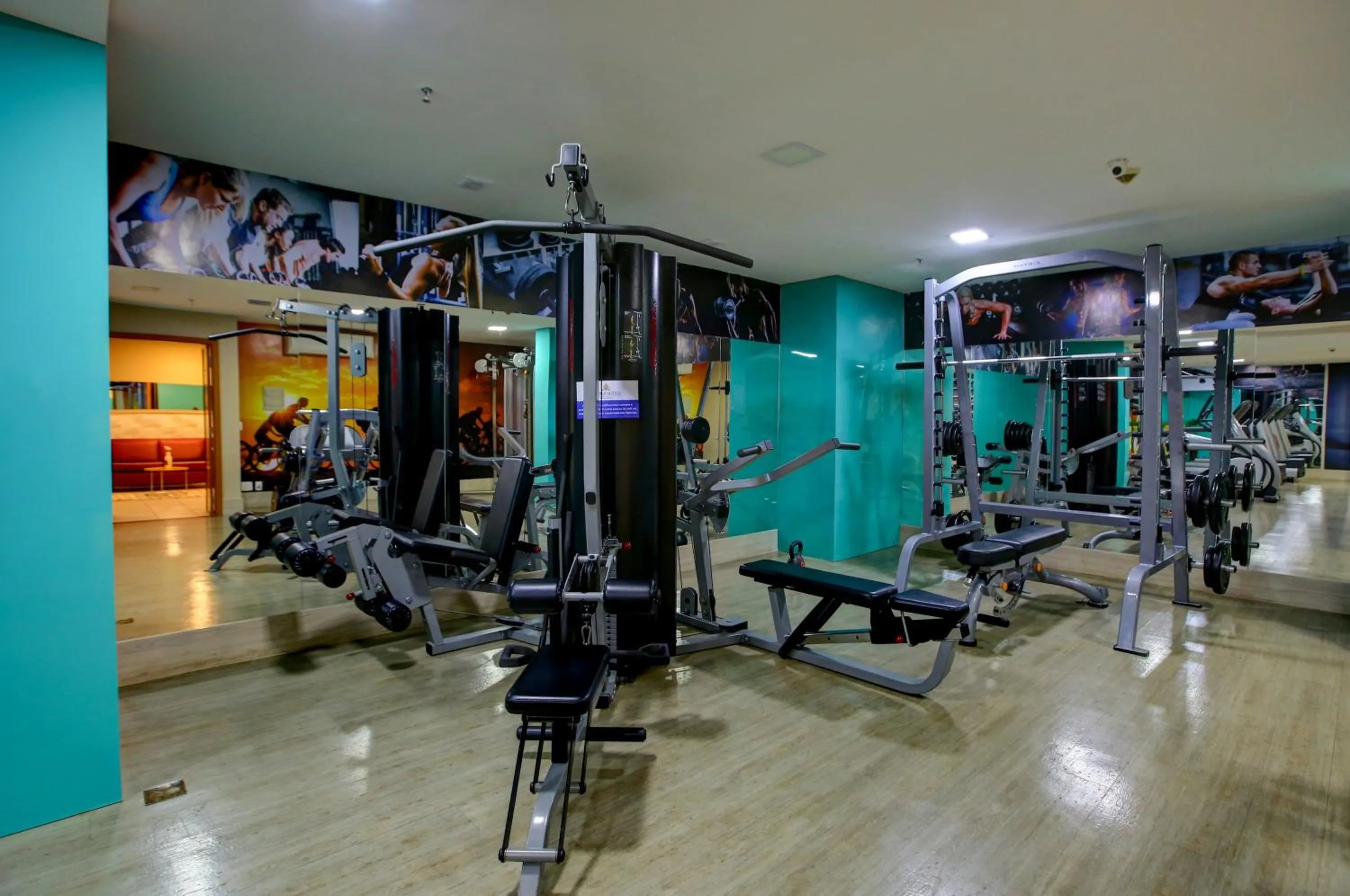 Fitness centre/facilities in Nobile Suites Monumental