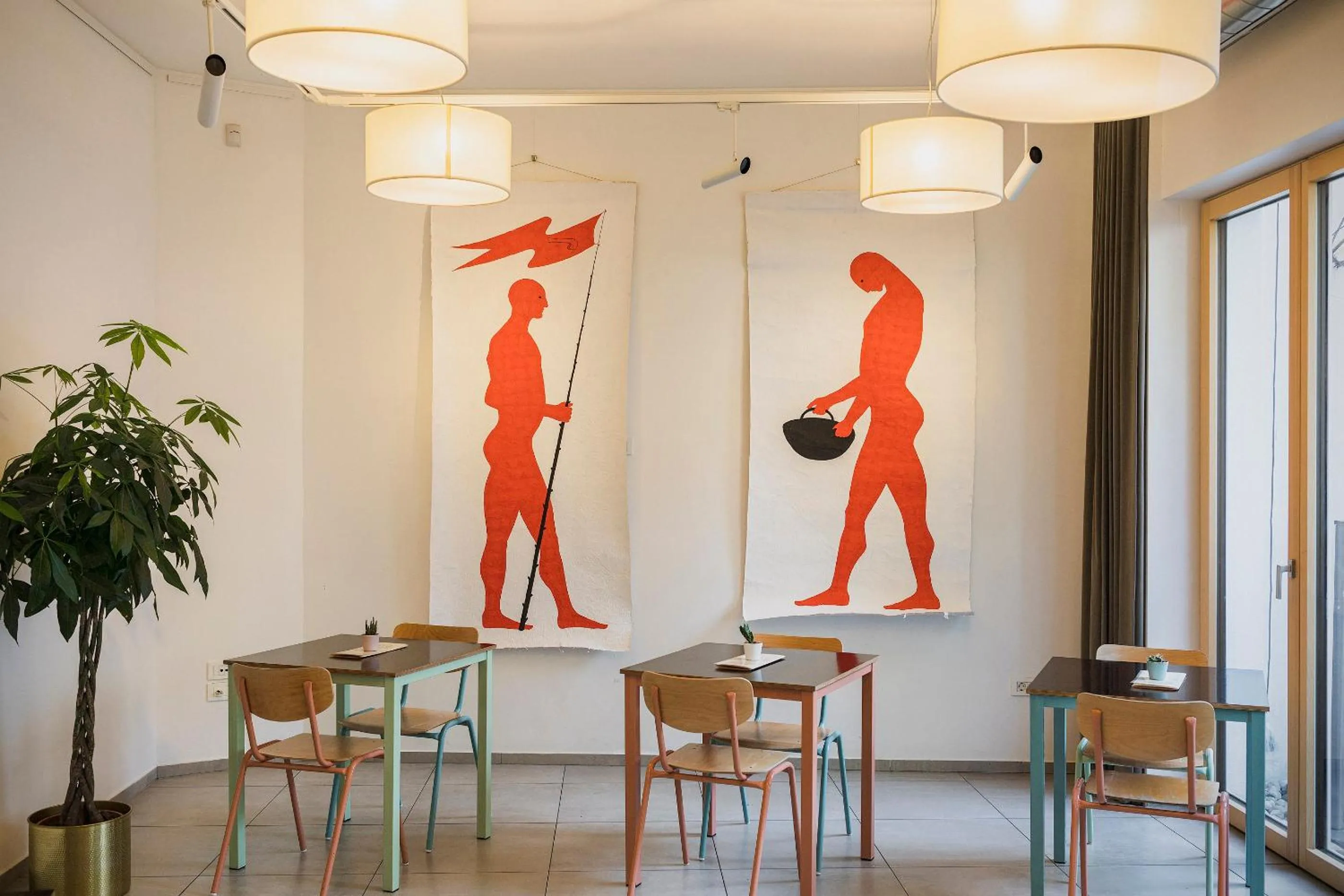 Seating area in Art Hotel