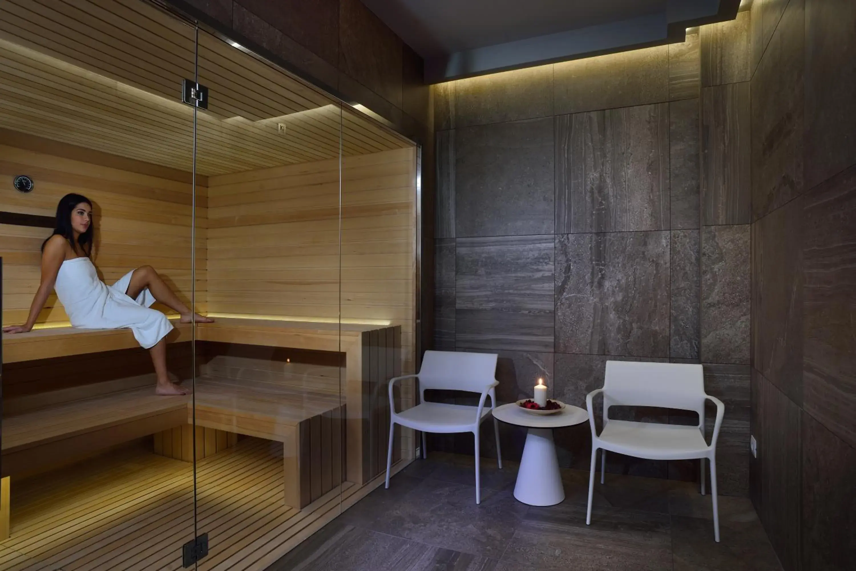 Sauna in Embassy Hotel & Spa