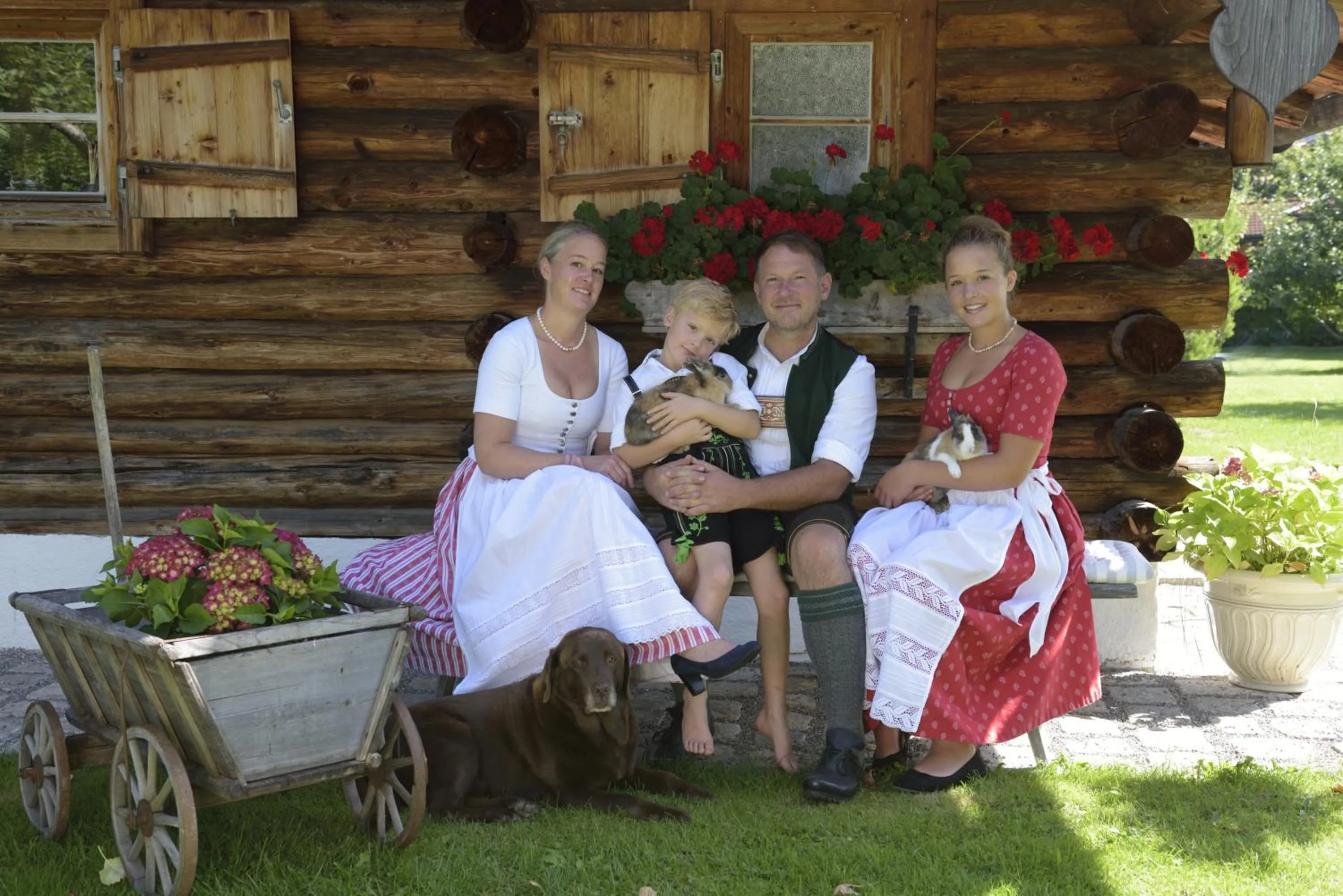 Family in Hotel Maier zum Kirschner