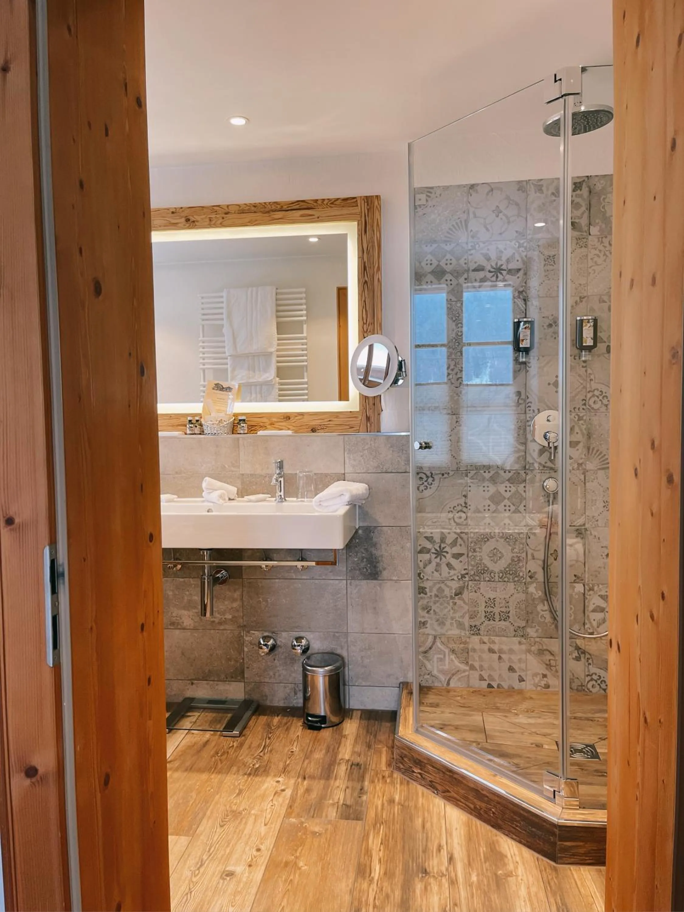 Bathroom in Hotel Maier zum Kirschner