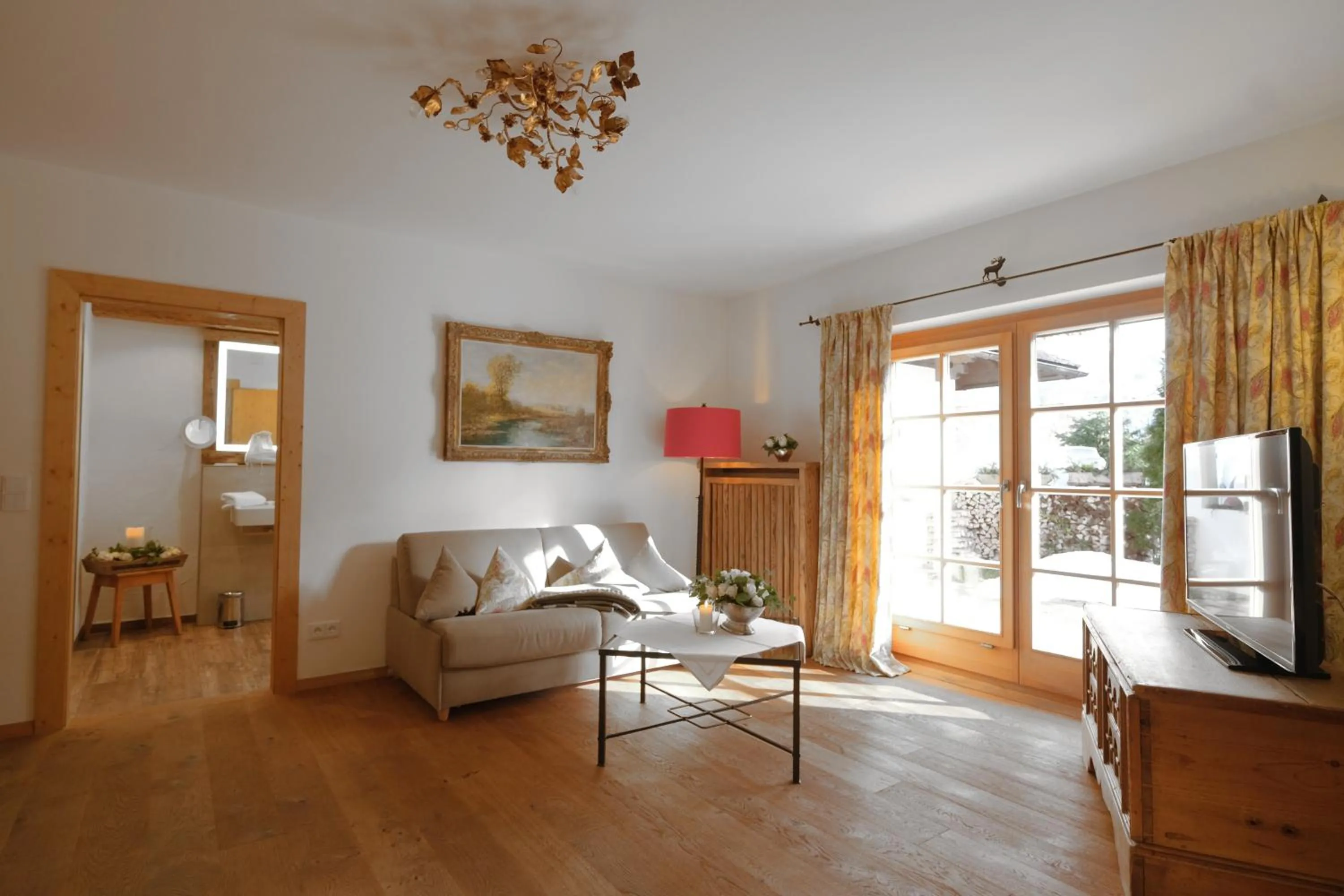 Living room in Hotel Maier zum Kirschner
