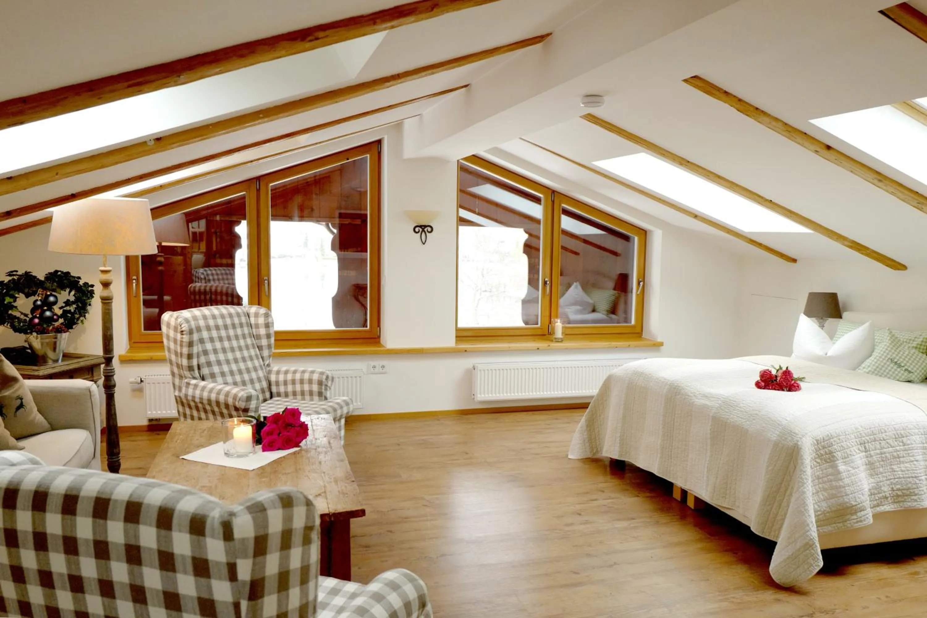 Bed in Hotel Maier zum Kirschner