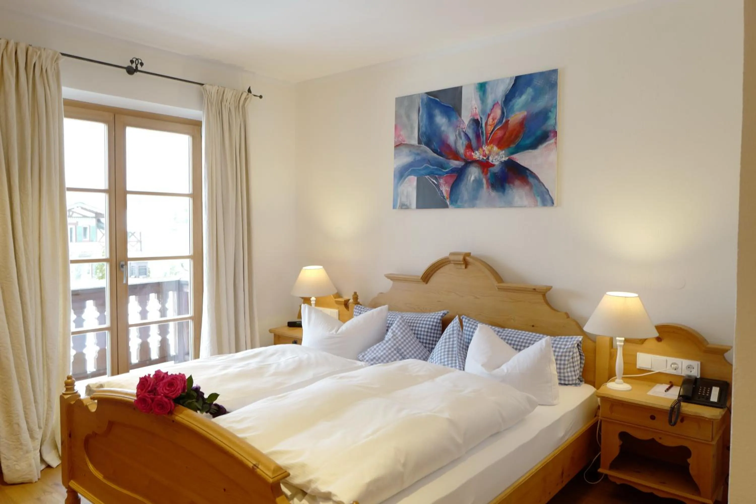 Photo of the whole room, Bed in Hotel Maier zum Kirschner