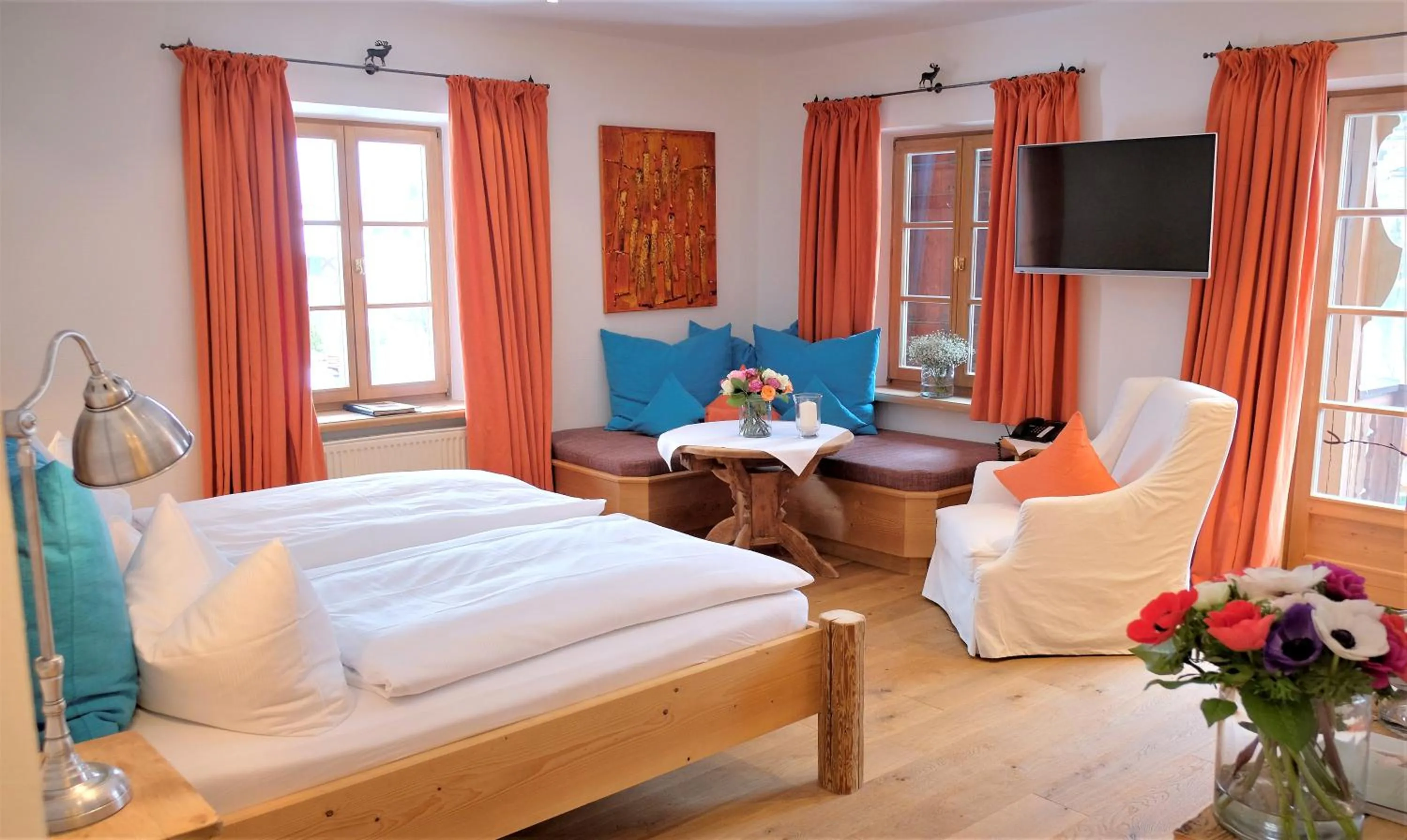 Natural landscape, Bed in Hotel Maier zum Kirschner