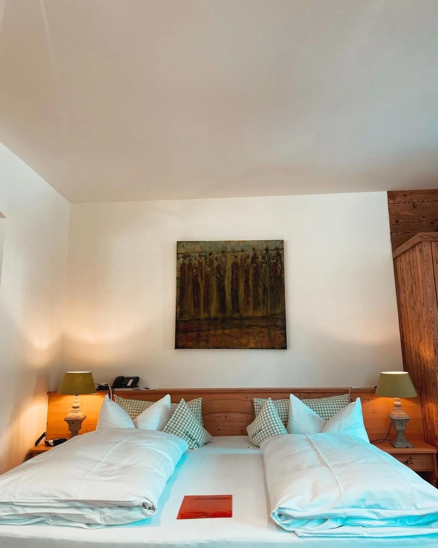 Bed in Hotel Maier zum Kirschner