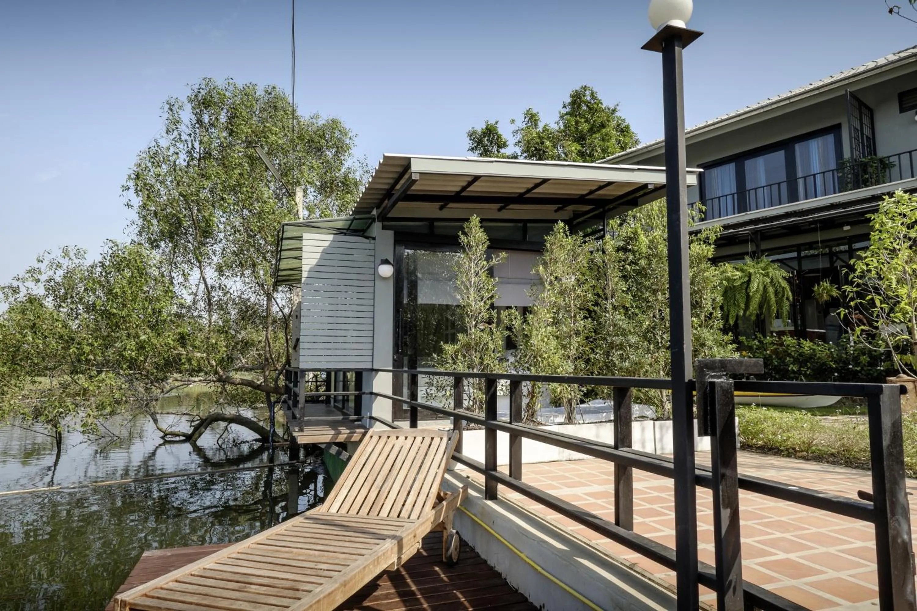 Balcony/Terrace in Amphawa Caza Platuu