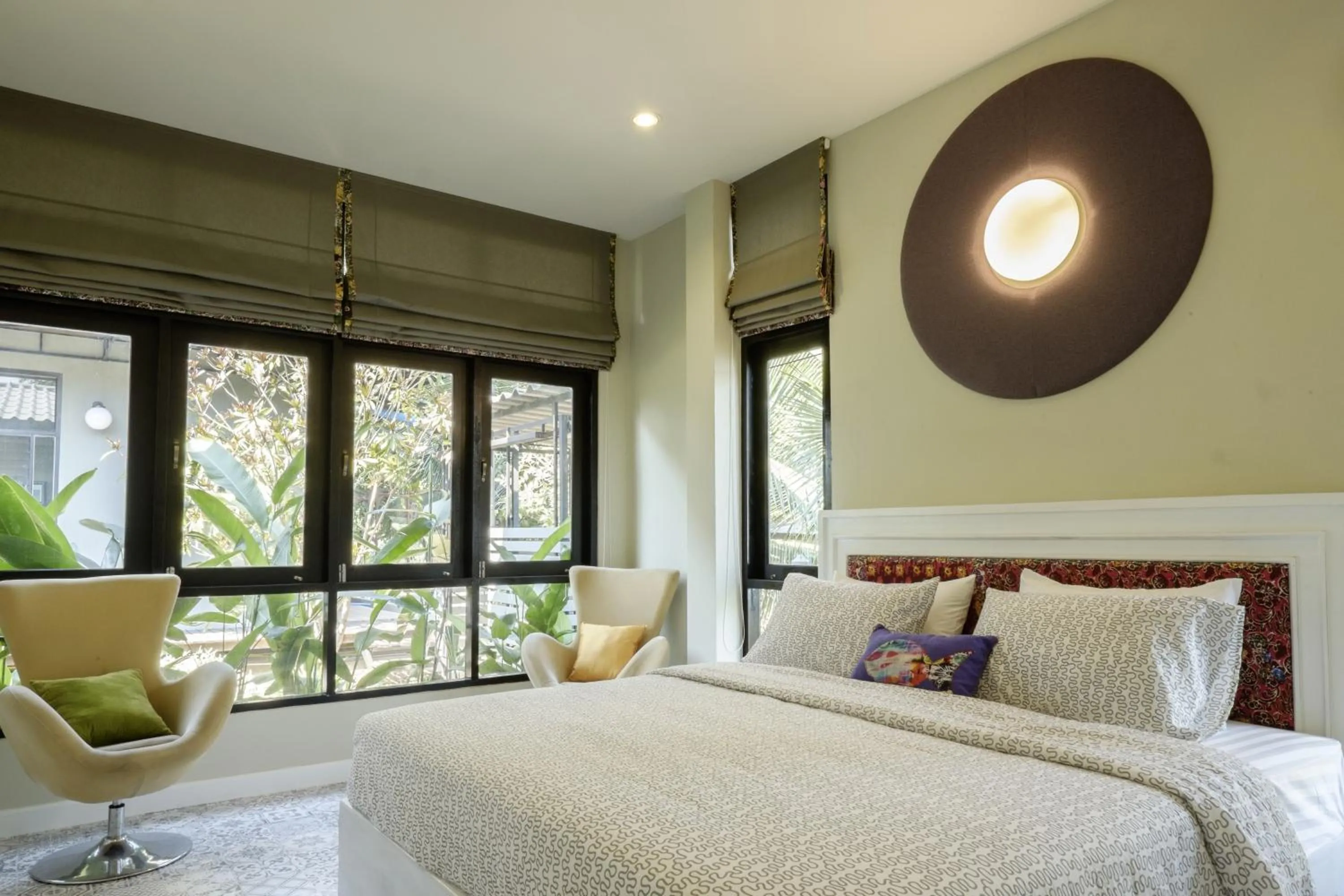 Photo of the whole room, Bed in Amphawa Caza Platuu