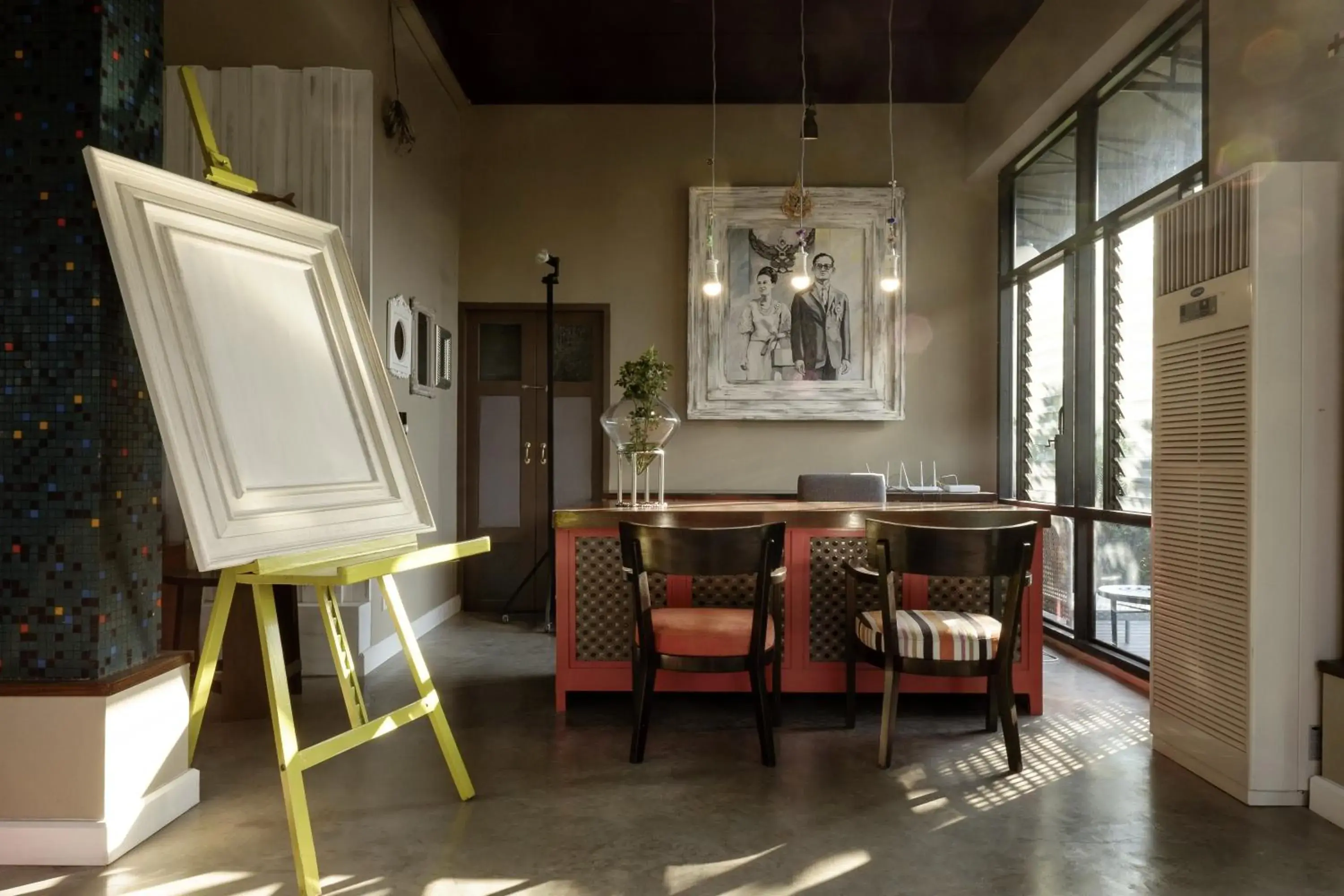 Lobby or reception in Amphawa Caza Platuu Lobby or reception in Amphawa Caza Platuu