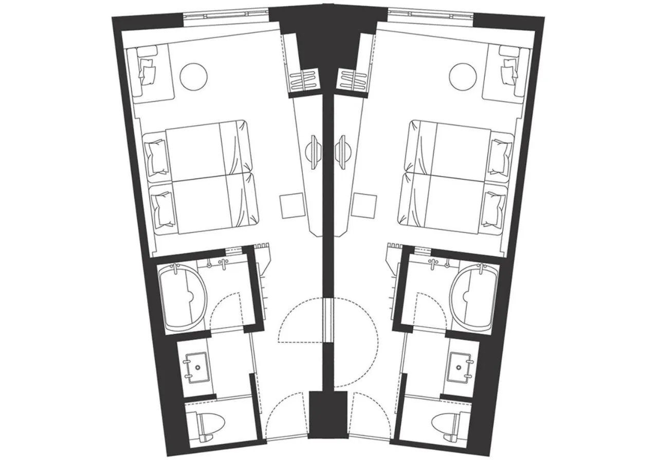 Floor plan in MAIHAMA VIEW HOTEL by HULIC Formerly Tokyo Bay Maihama Hotel