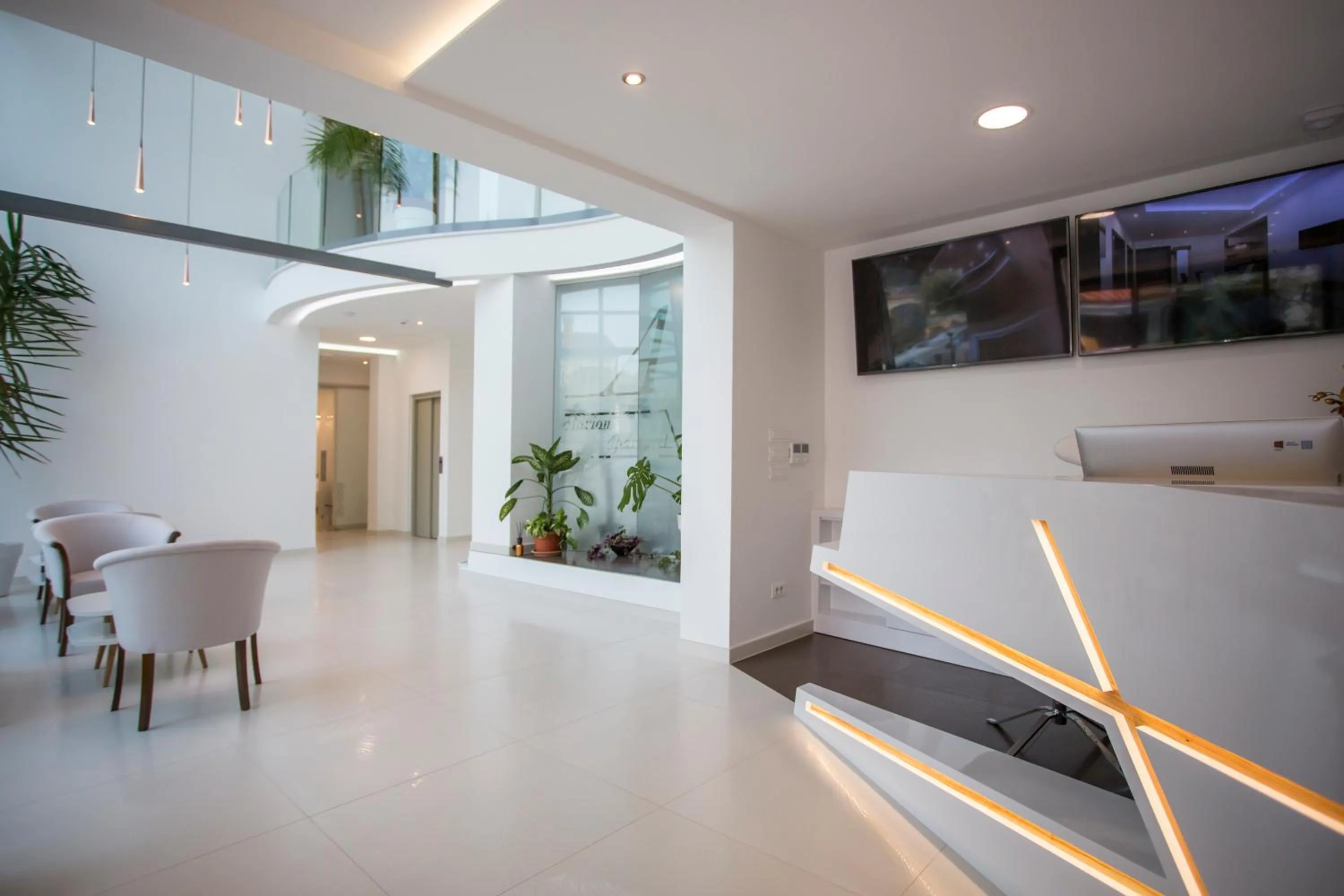 Lobby or reception in Adrion Aparthotel