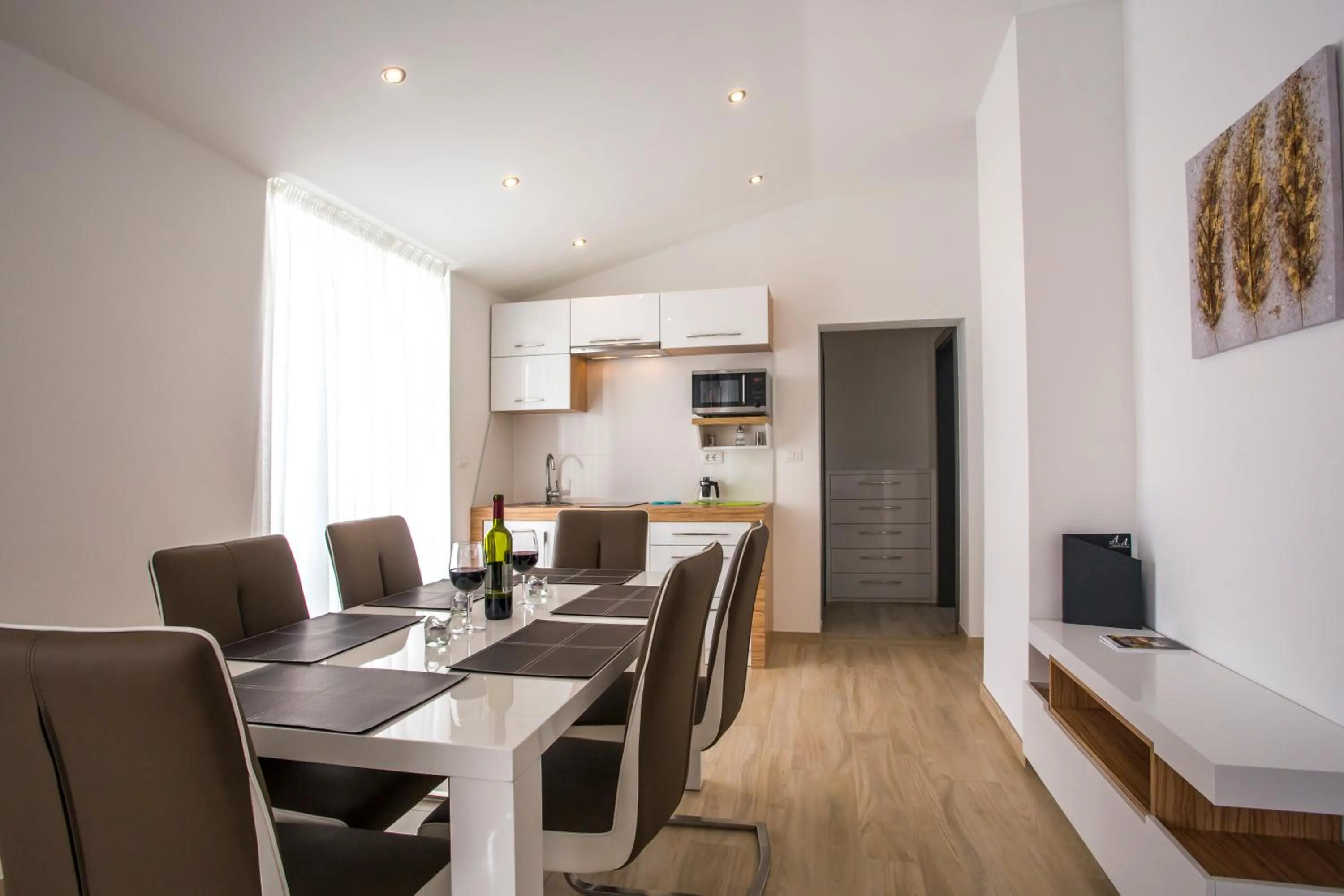 Dining area in Adrion Aparthotel