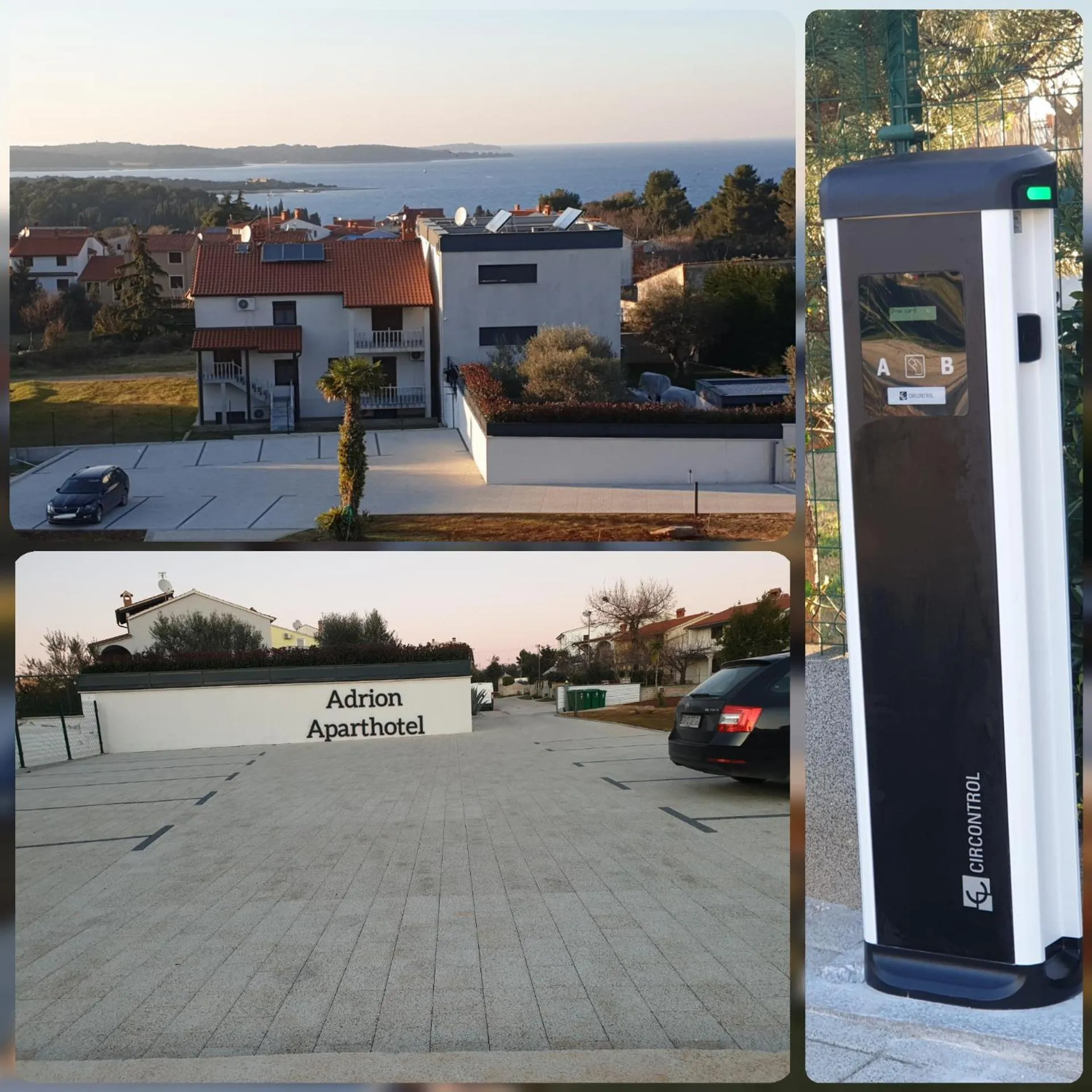 Patio in Adrion Aparthotel