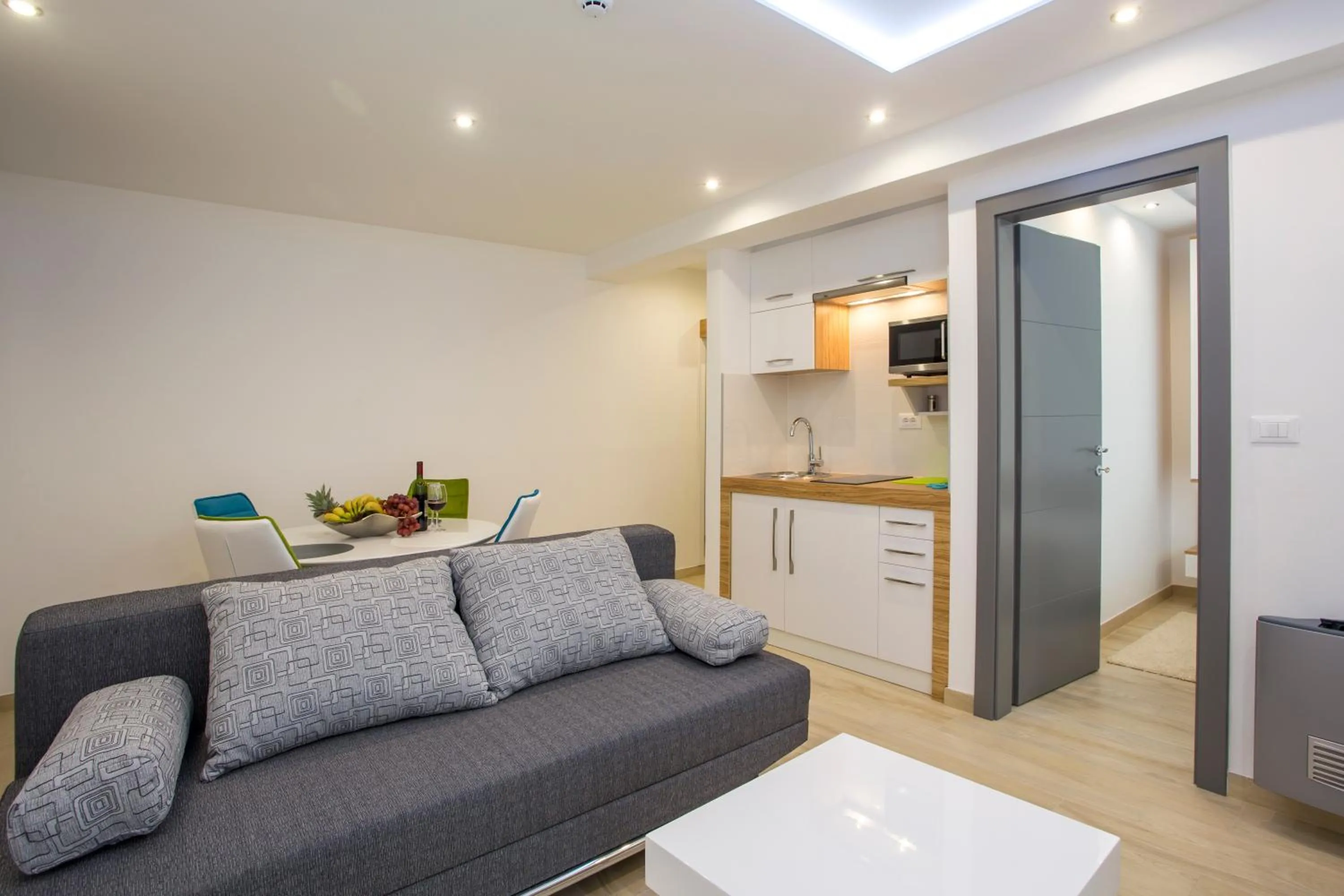 Living room in Adrion Aparthotel