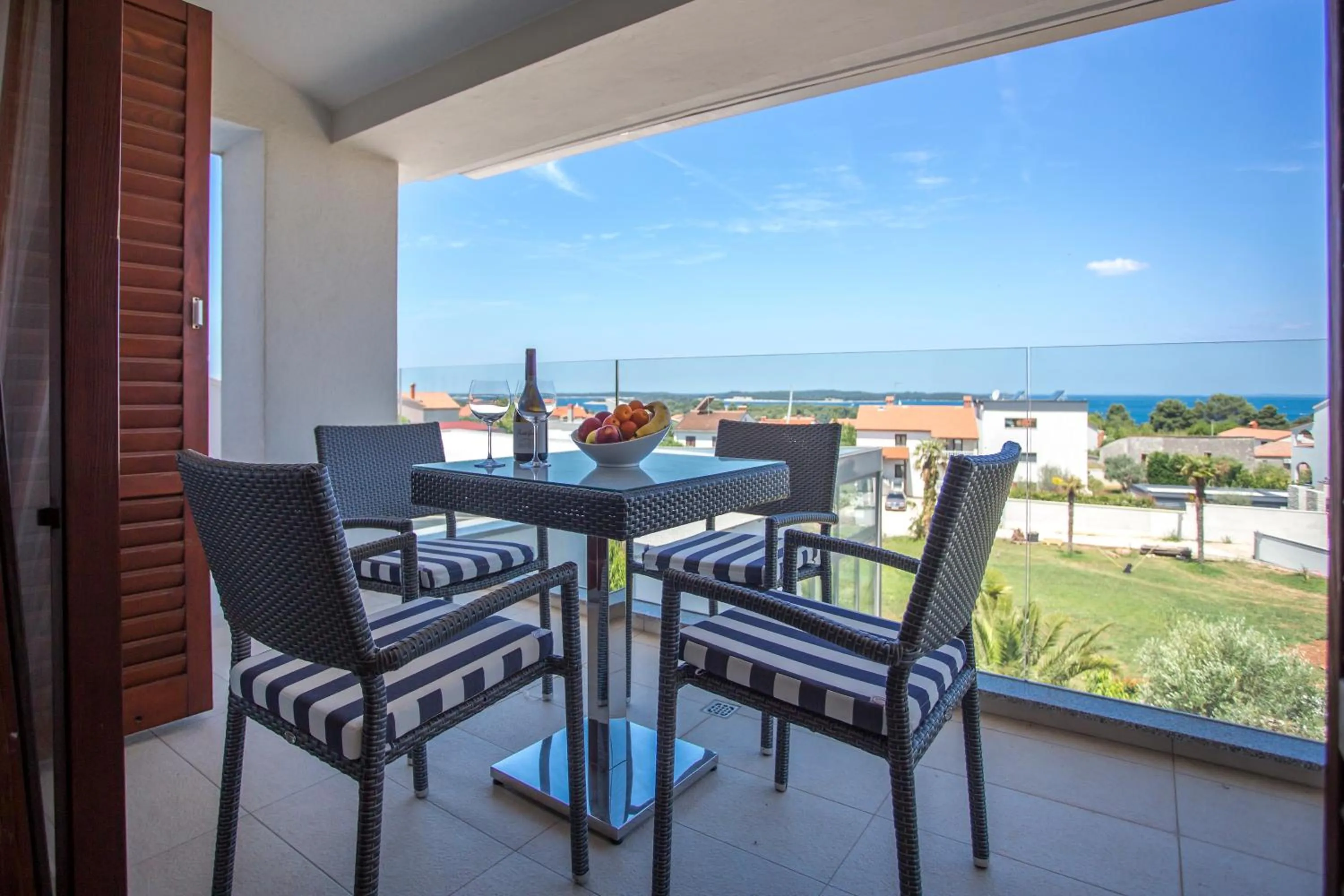 Balcony/Terrace in Adrion Aparthotel