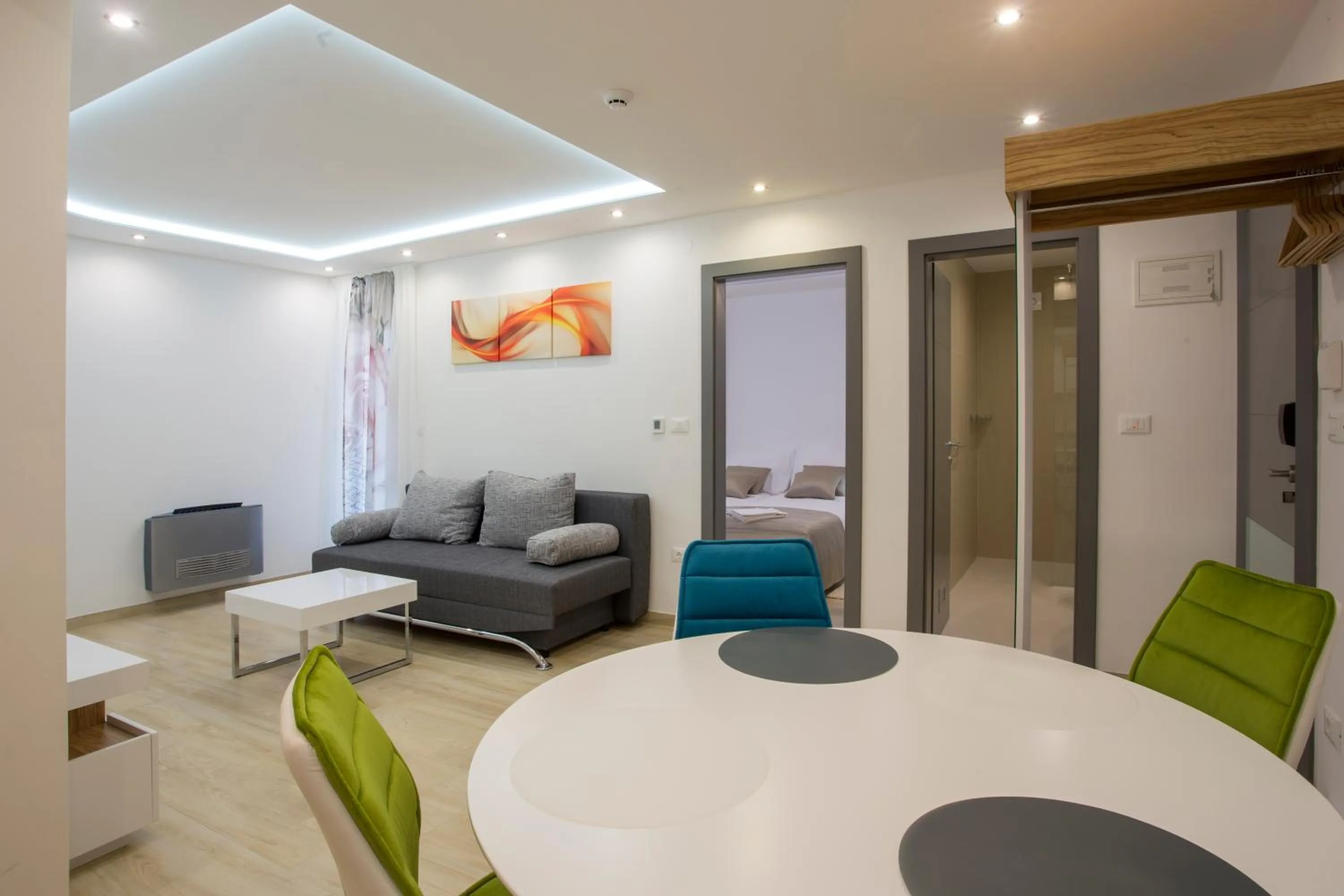 Living room in Adrion Aparthotel