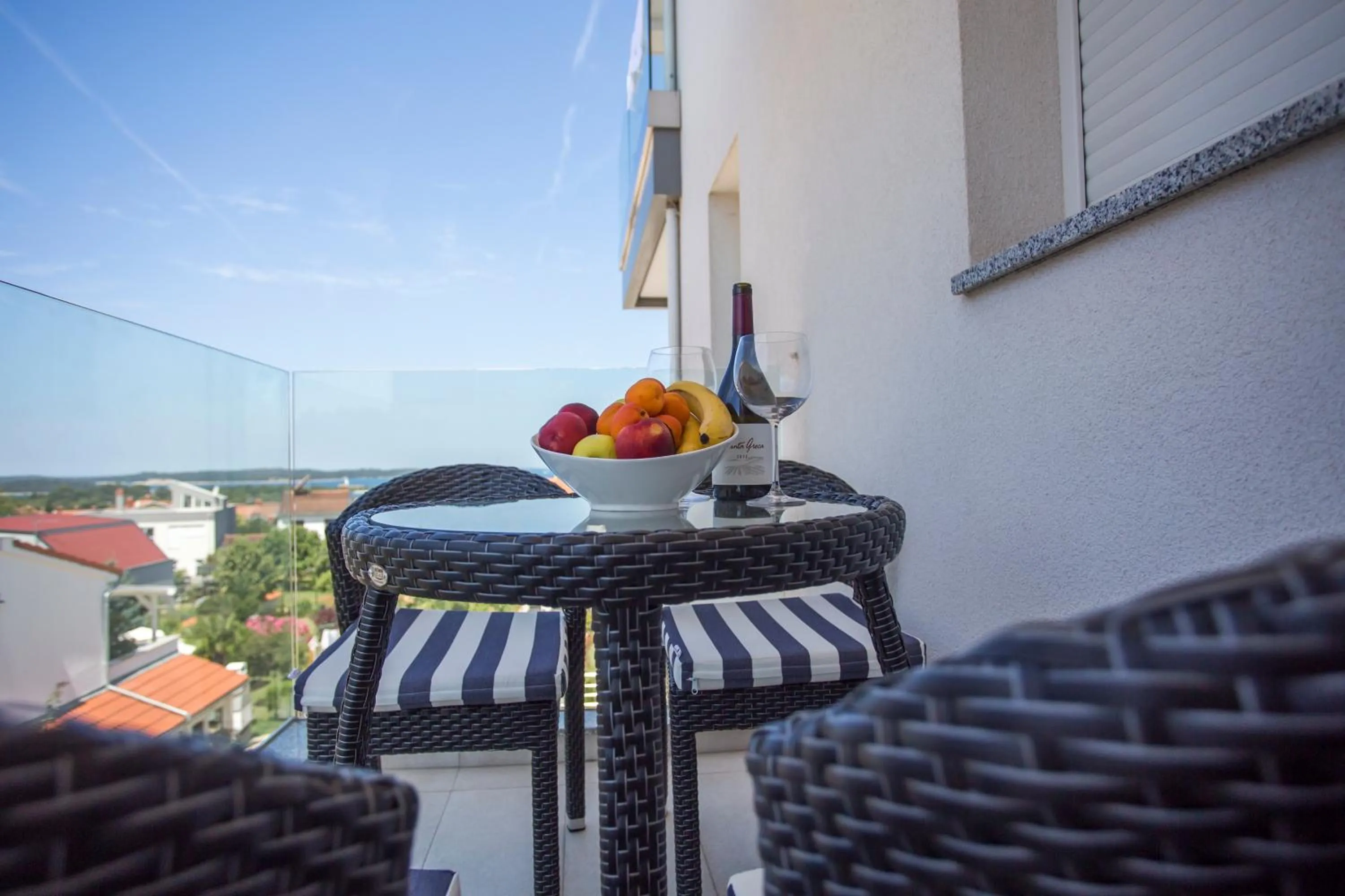 Balcony/Terrace in Adrion Aparthotel