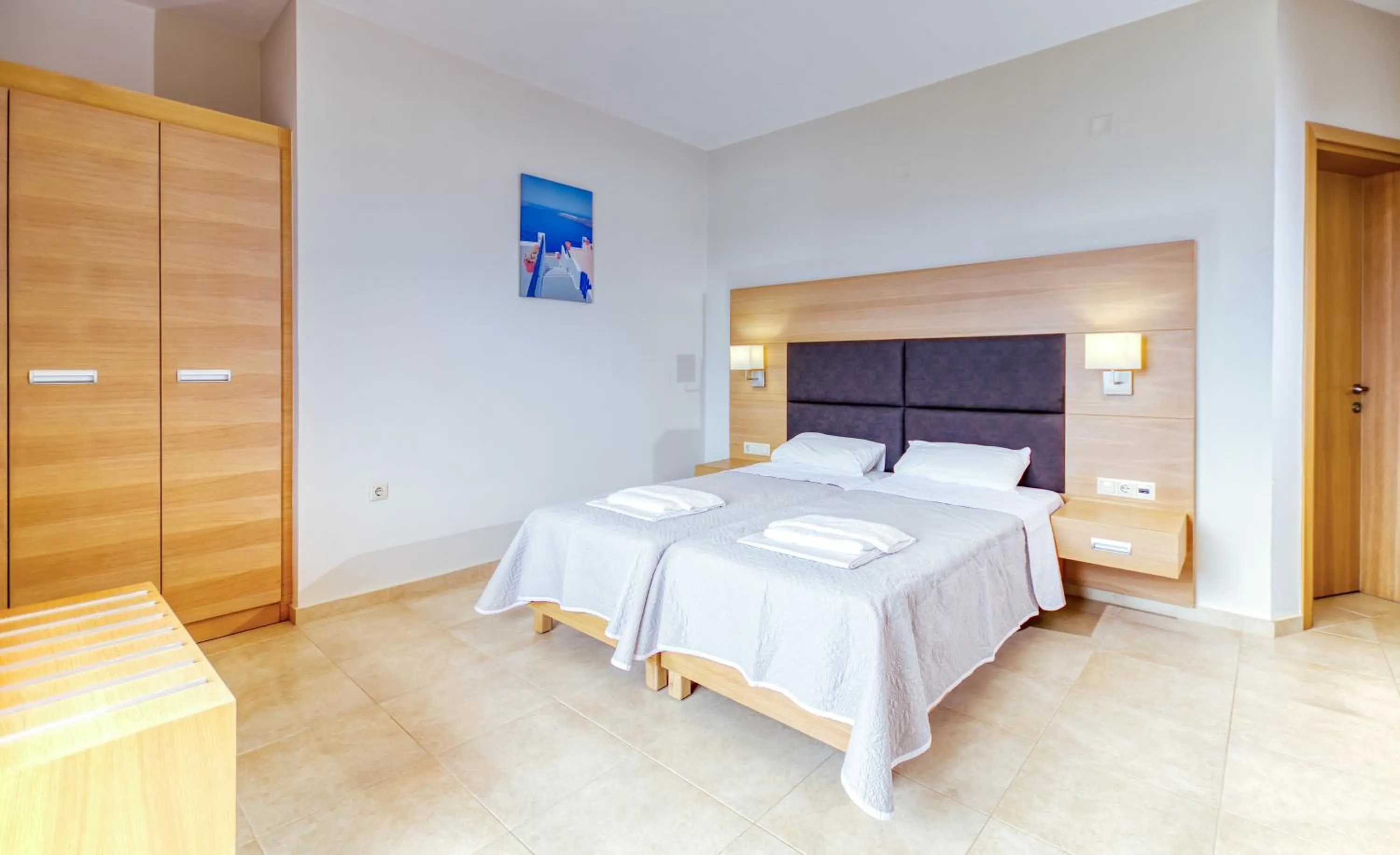 Bed in Pleasure Beach Hotel