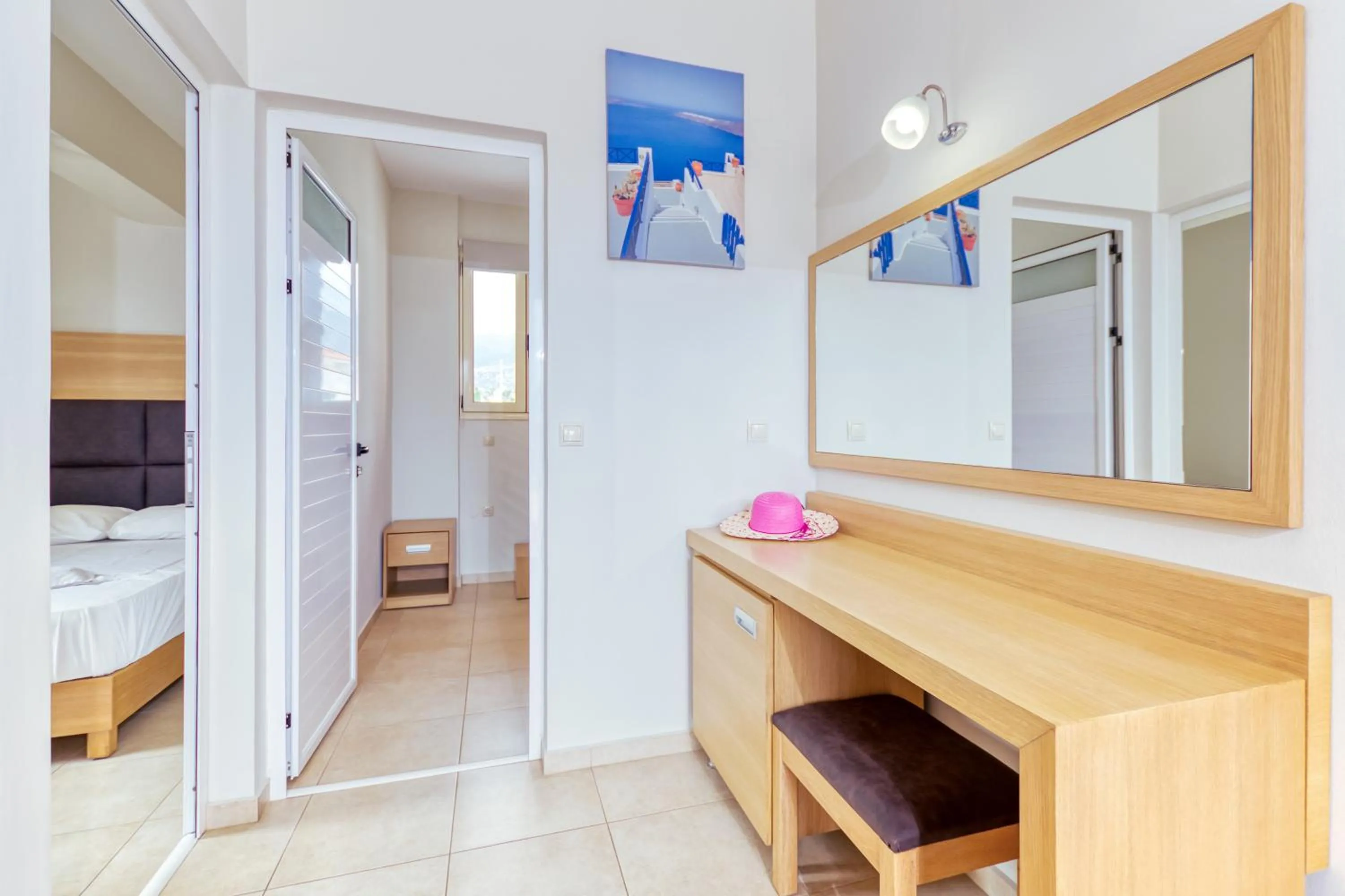 Bedroom in Pleasure Beach Hotel