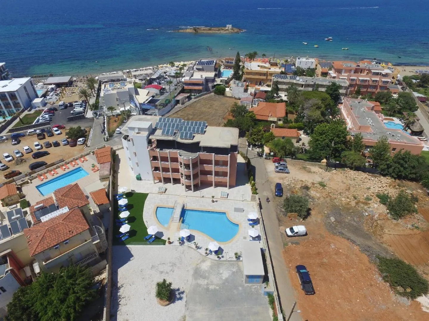 Bird's eye view in Pleasure Beach Hotel