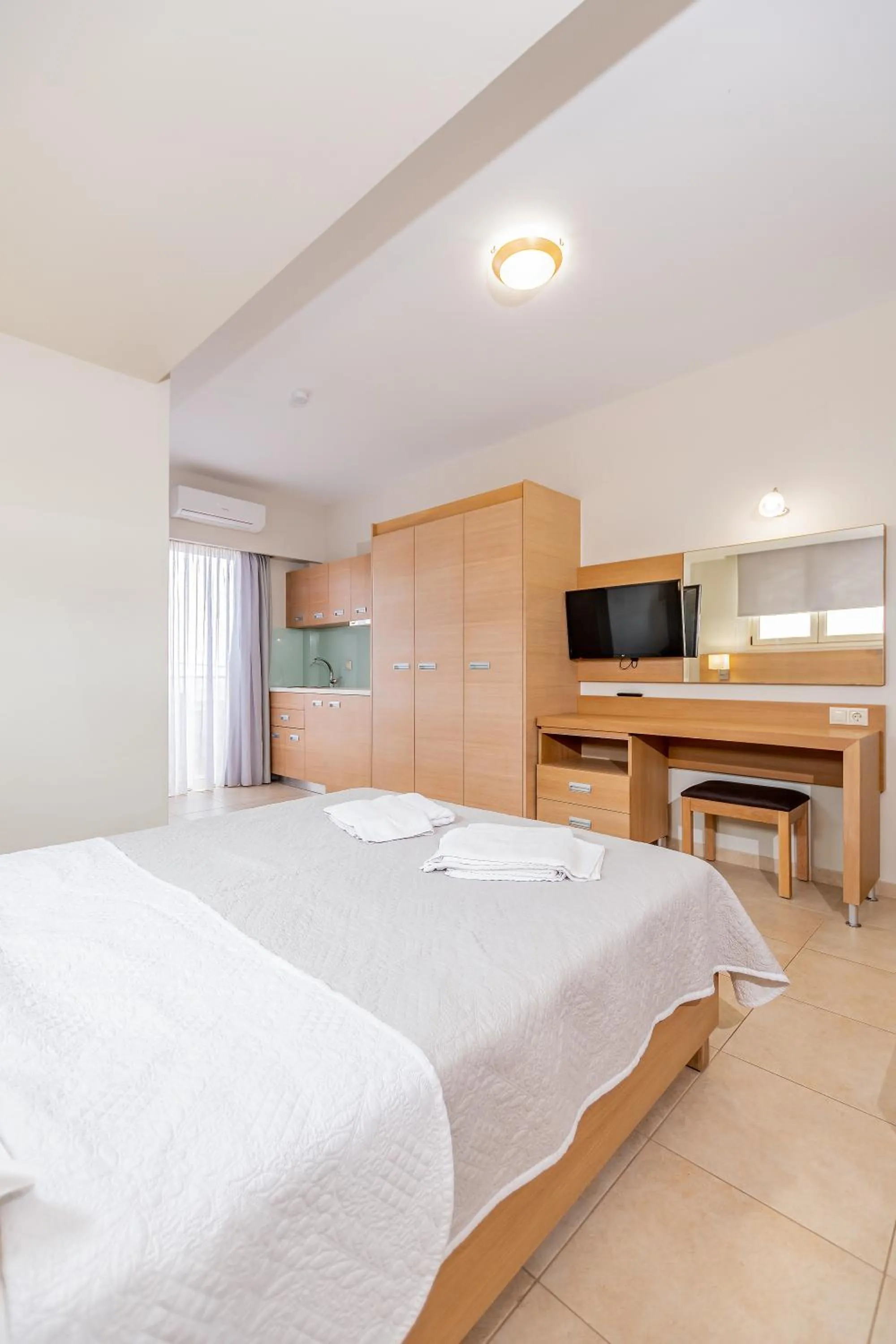 Bed in Pleasure Beach Hotel