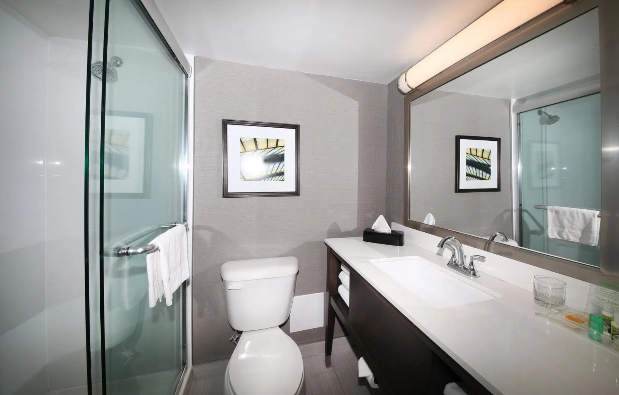 Bathroom in Holiday Inn Hotel Peterborough Waterfront by IHG