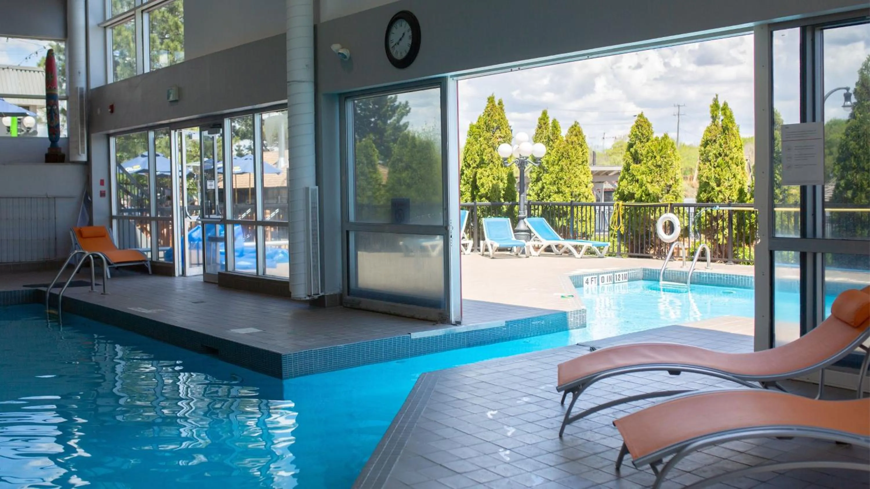 Swimming pool in Holiday Inn Hotel Peterborough Waterfront by IHG