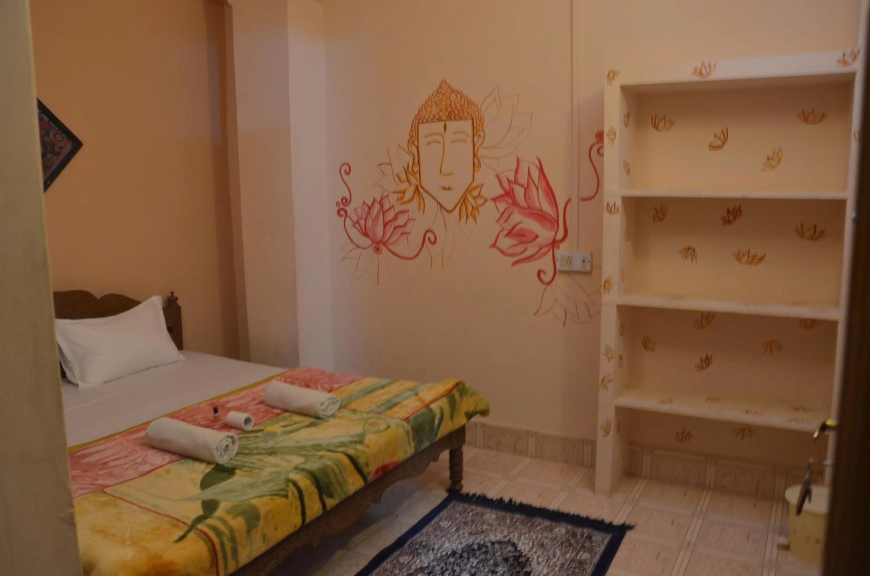 Bed in Hotel Siddhartha