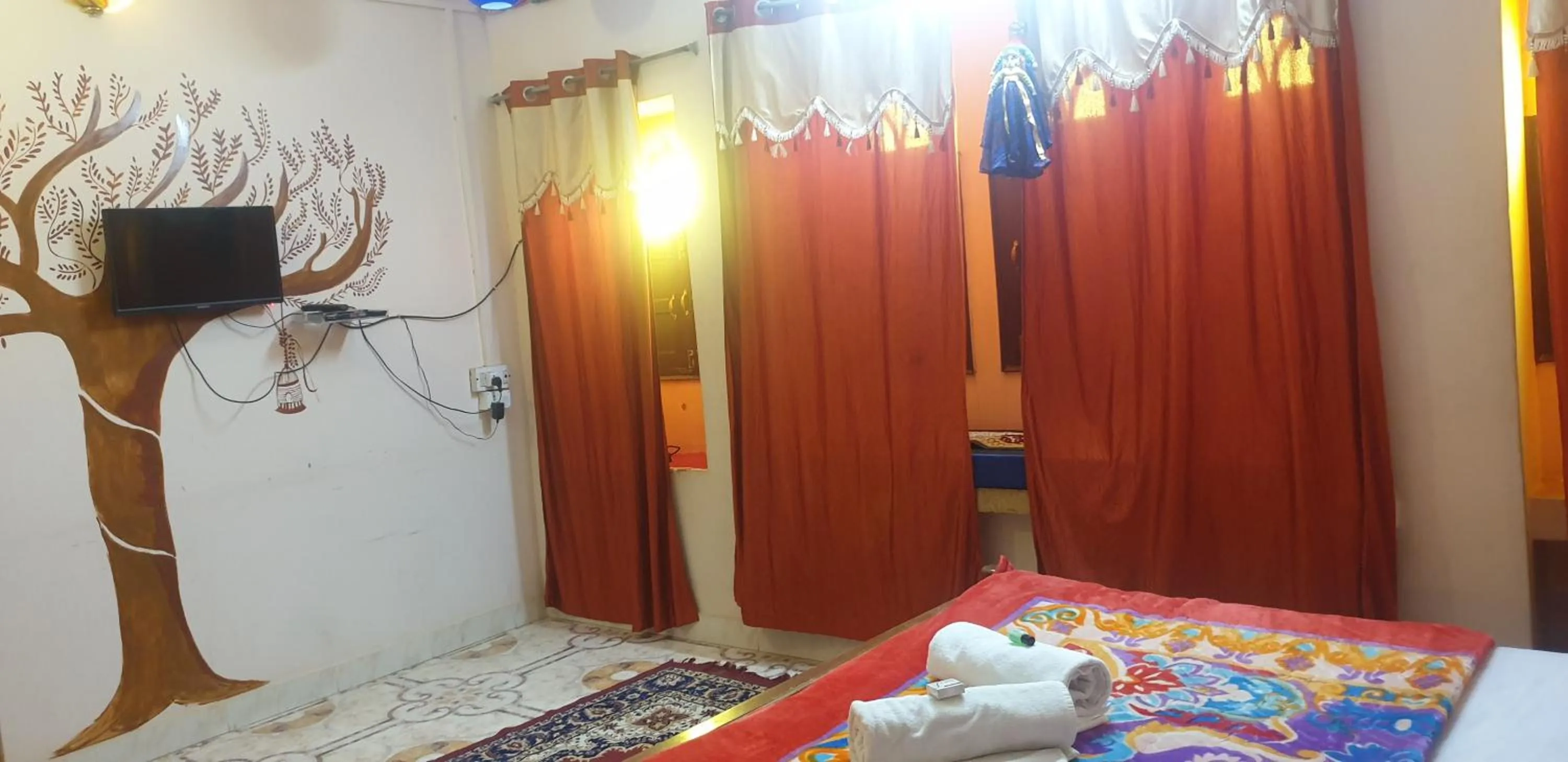 Bed in Hotel Siddhartha