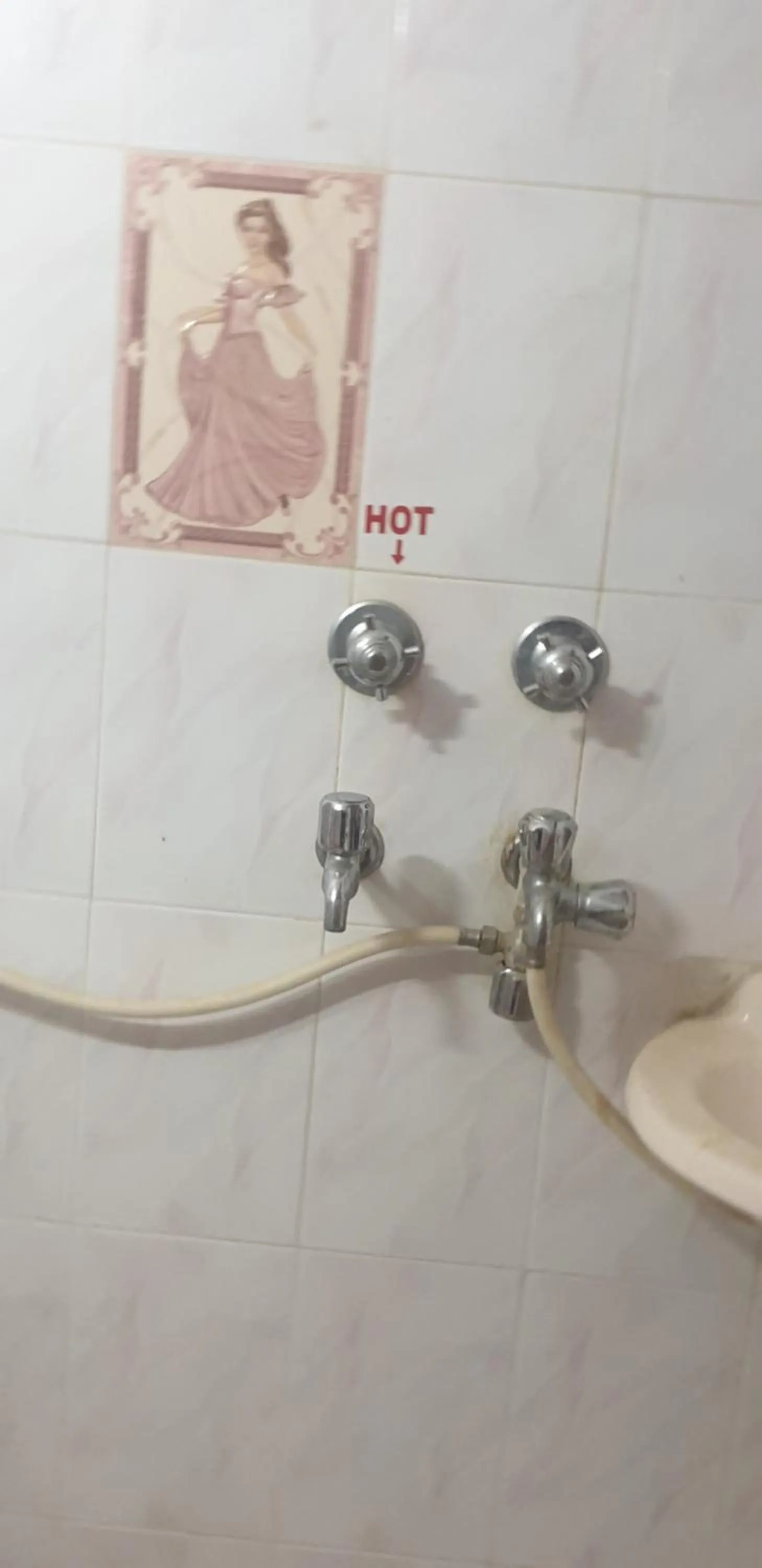 Shower in Hotel Siddhartha