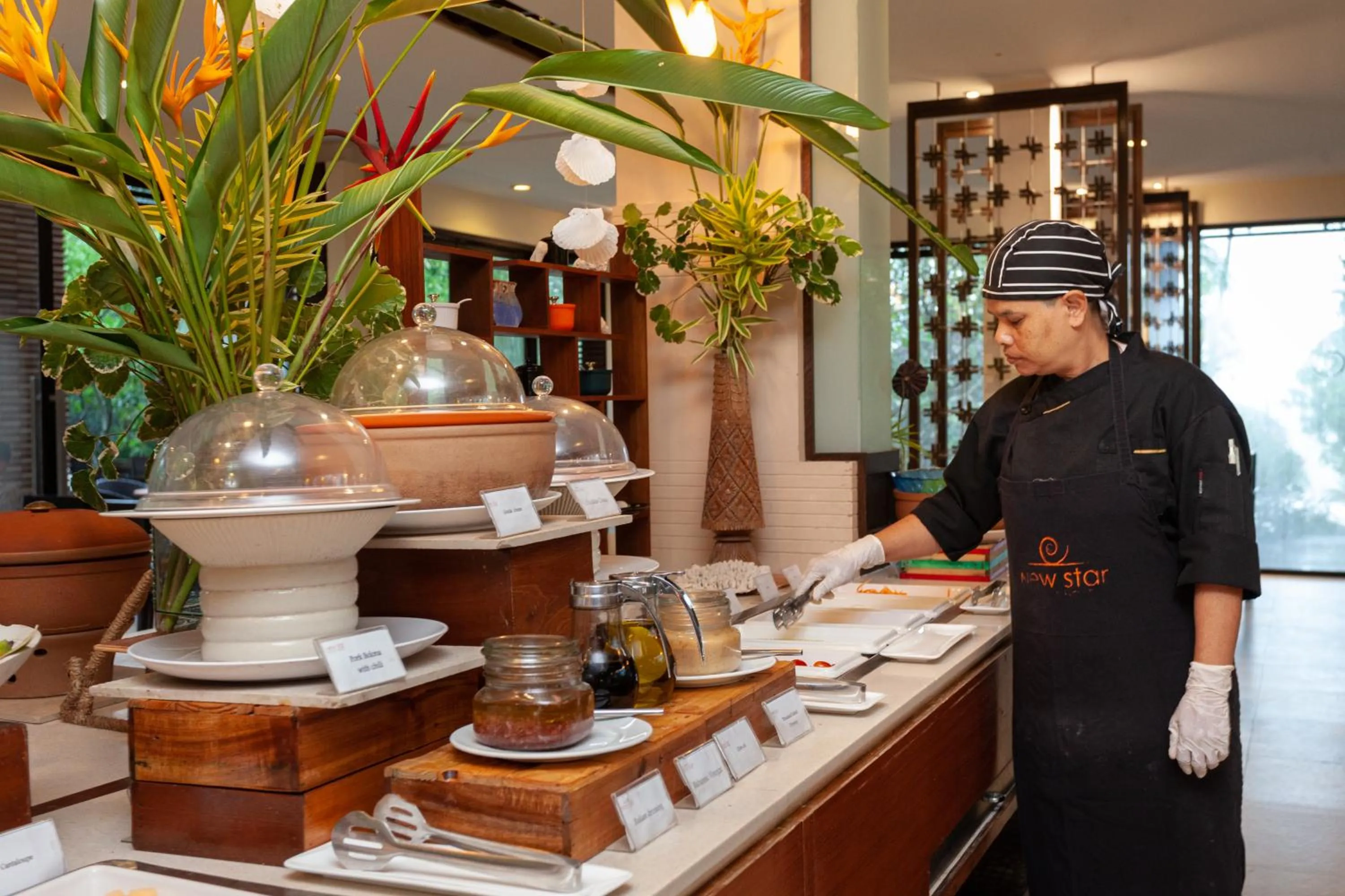 Breakfast in New Star Beach Resort