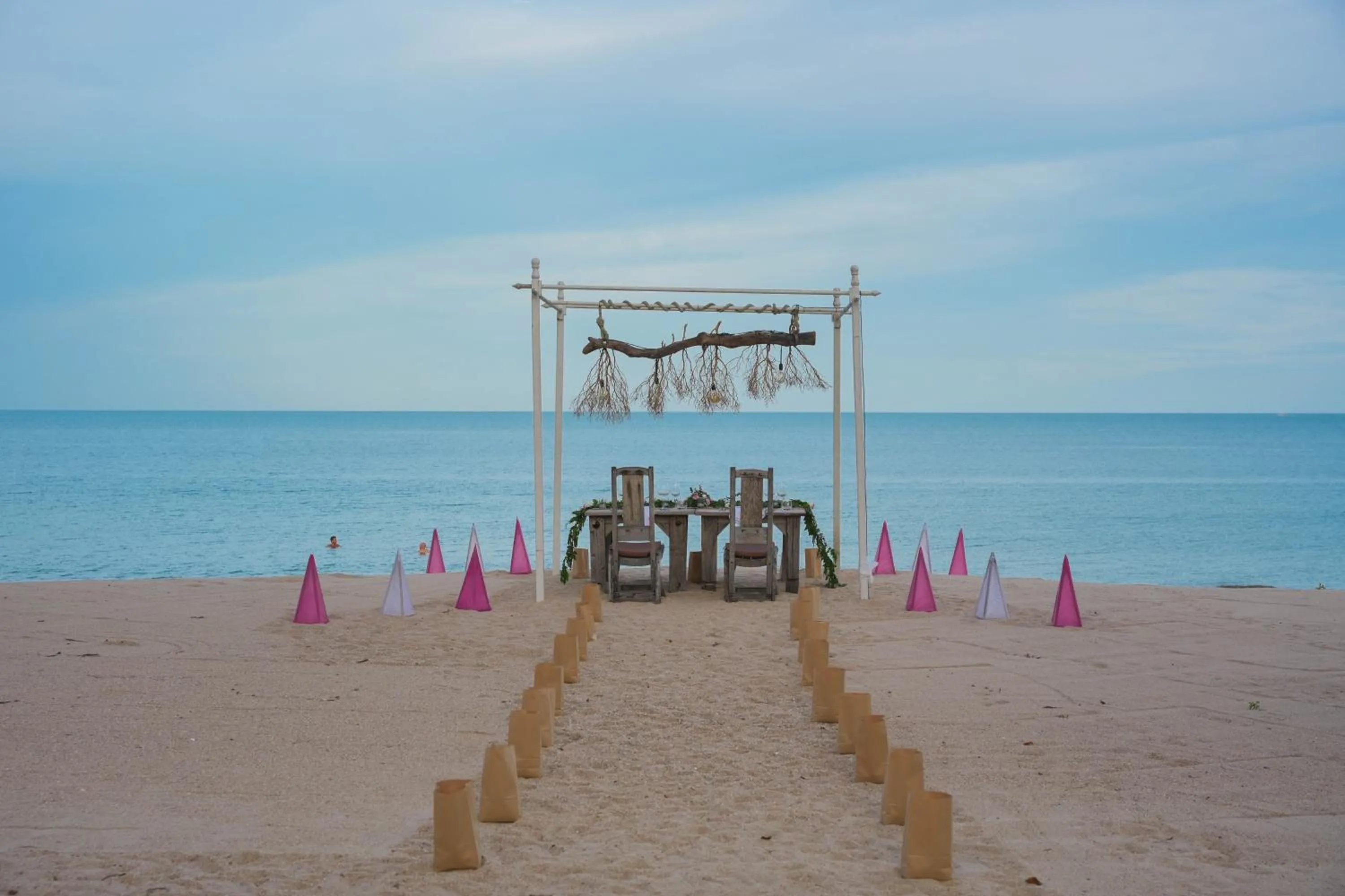 Dining area in New Star Beach Resort