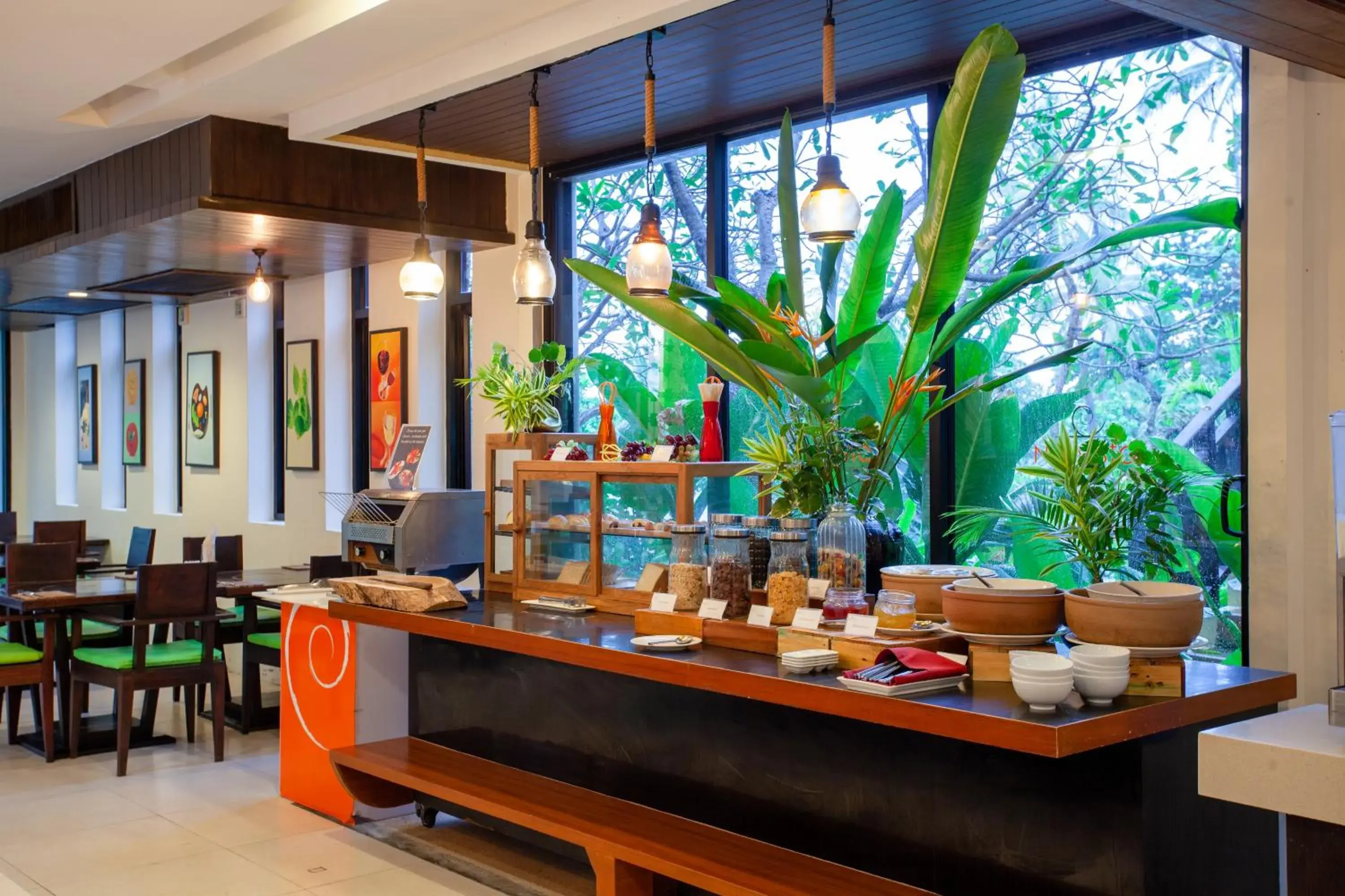 Breakfast in New Star Beach Resort Breakfast in New Star Beach Resort