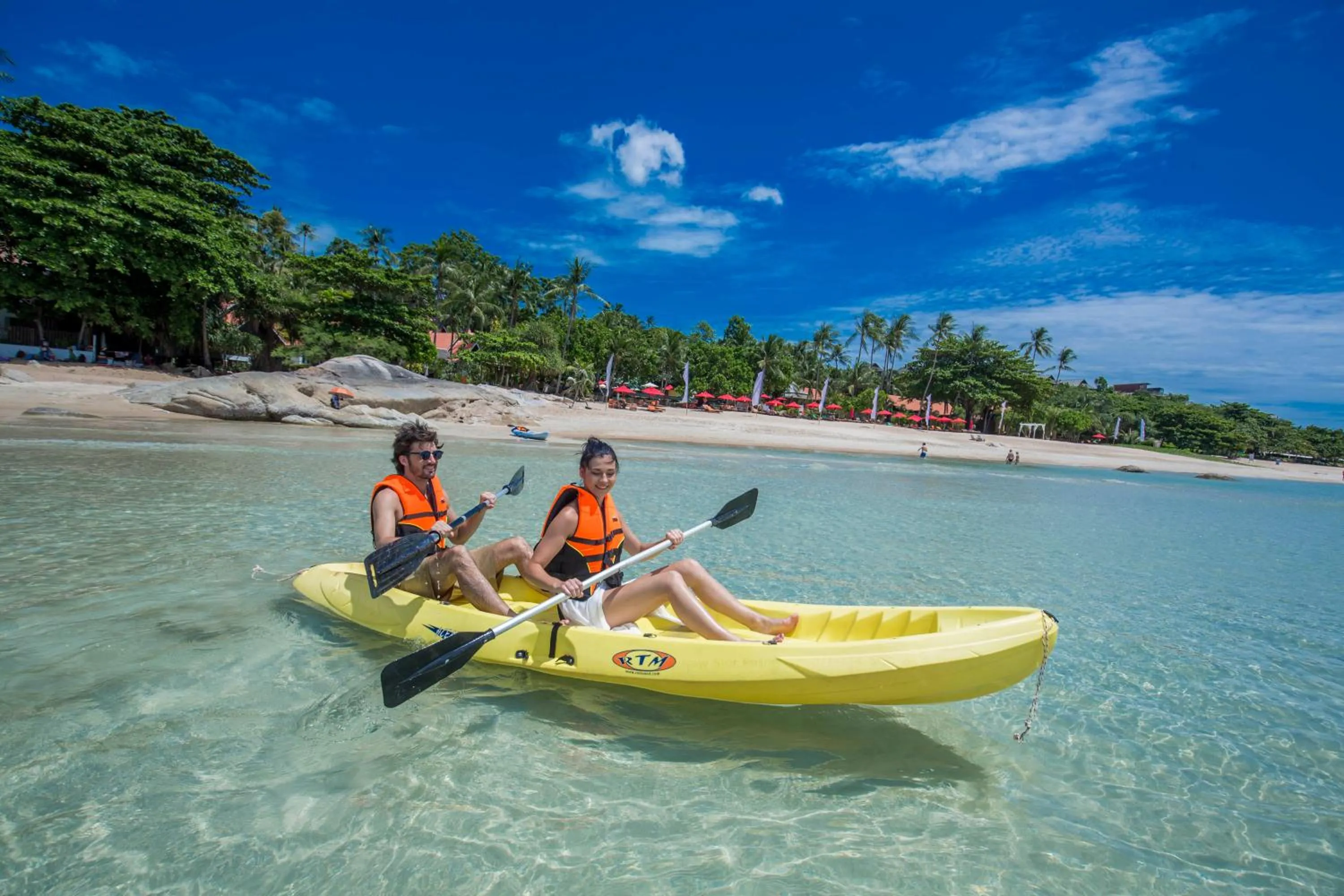 Canoeing in New Star Beach Resort