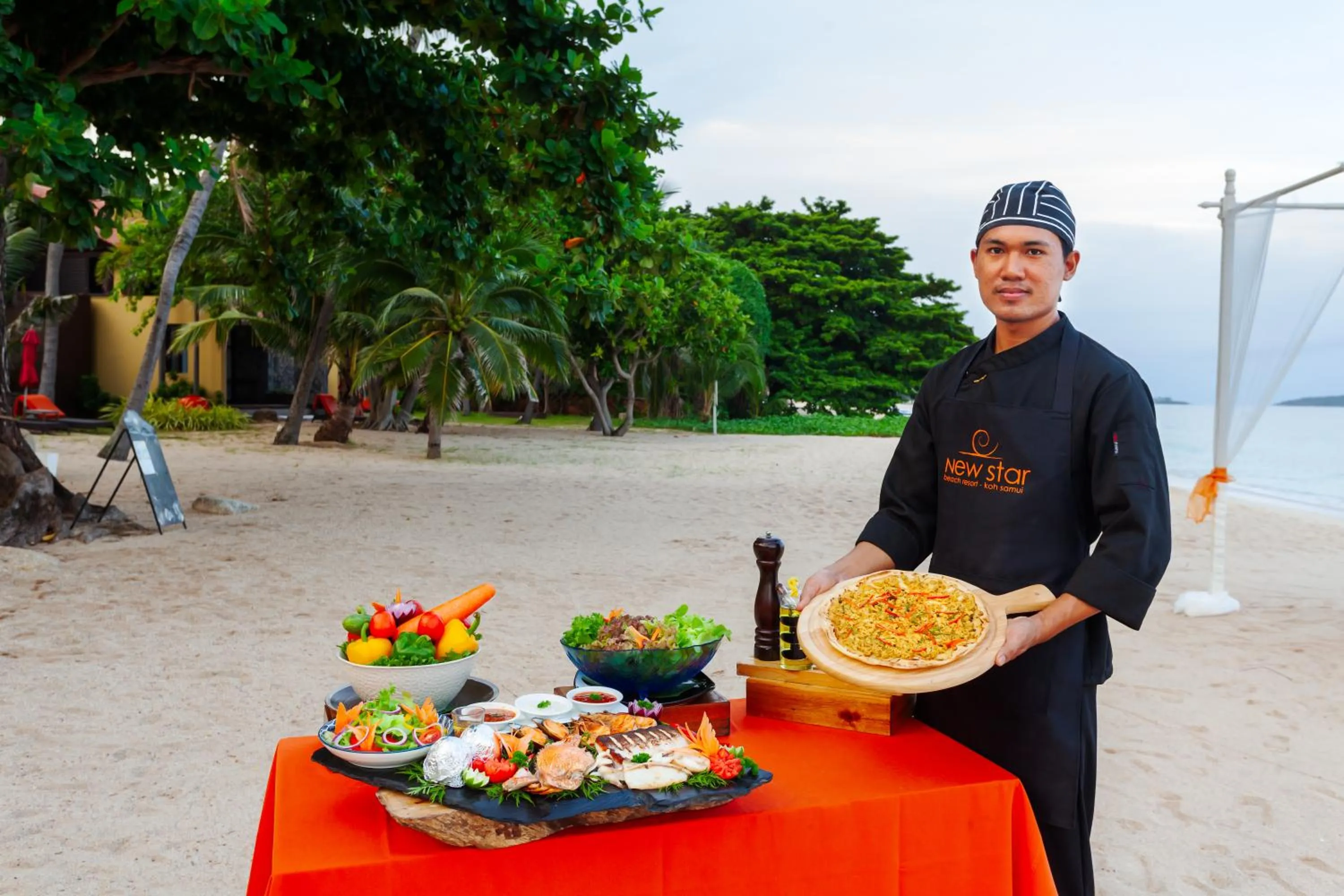 Dinner in New Star Beach Resort