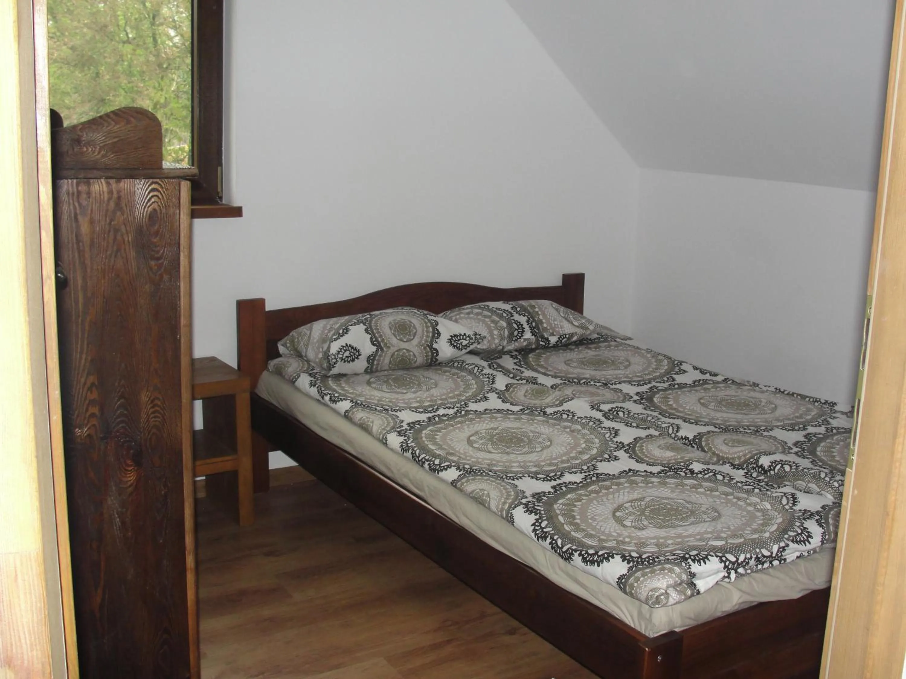 Bed in Pokoje i domki Saraceńska Chata