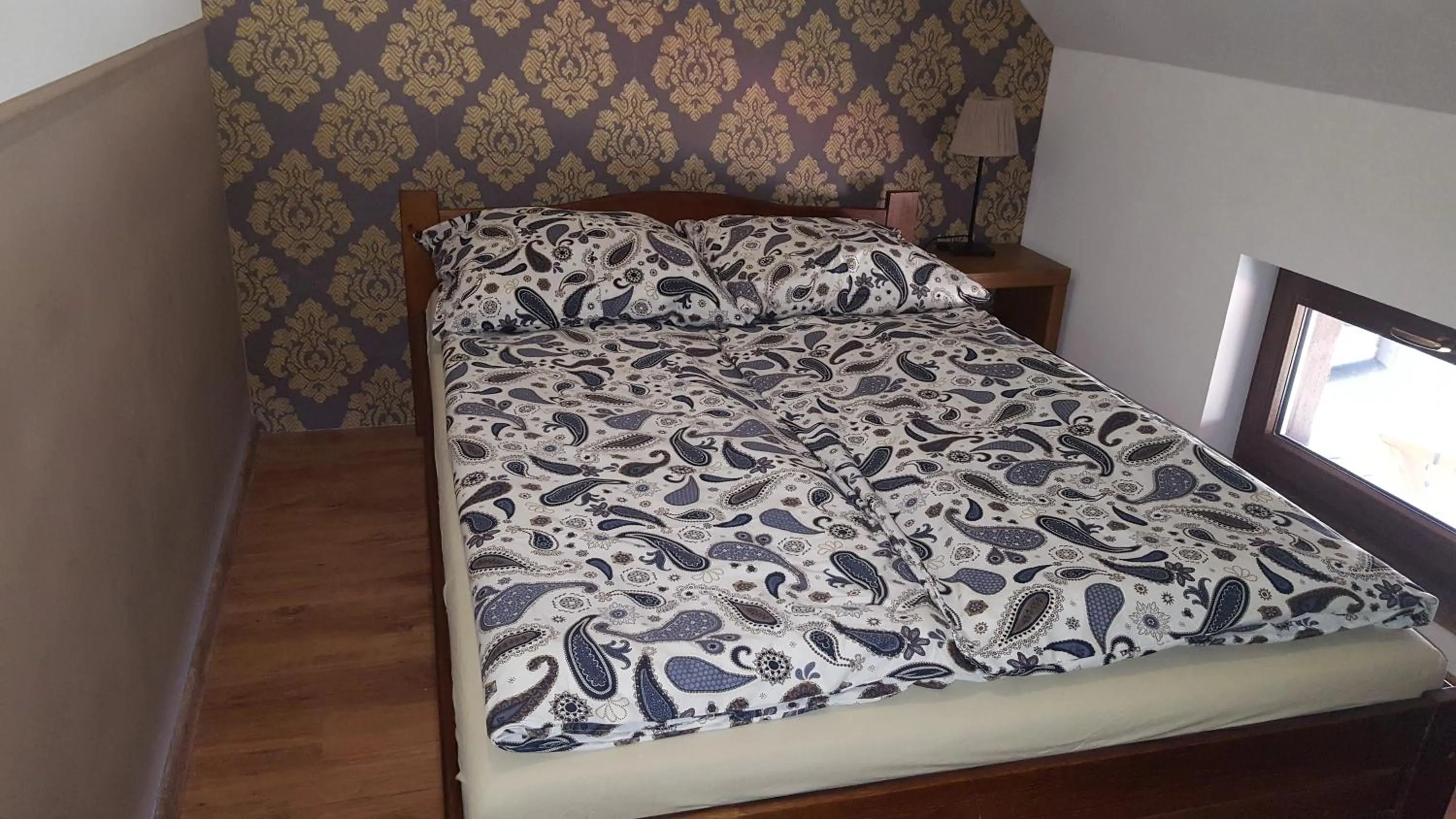 Bed in Pokoje i domki Saraceńska Chata