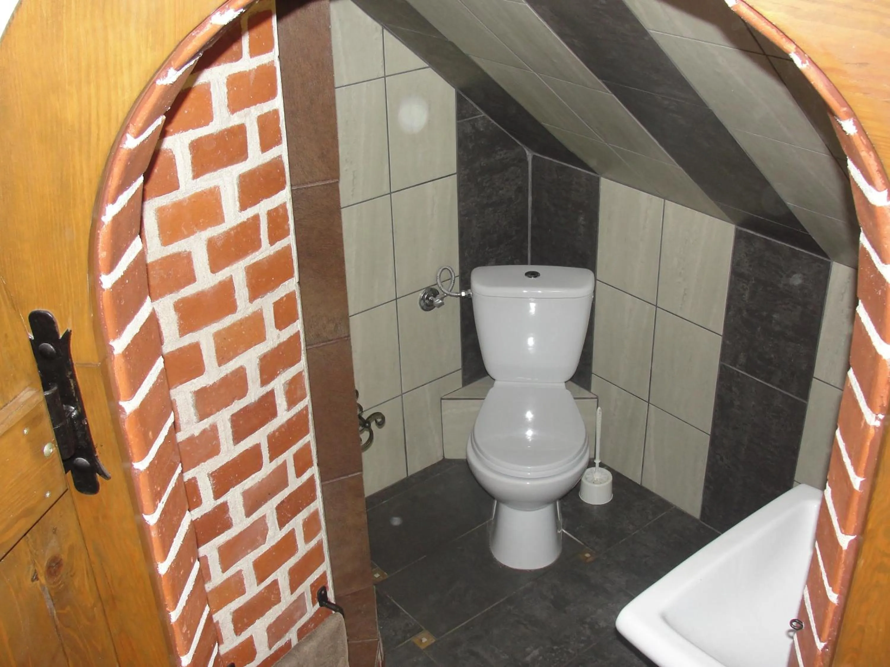Bathroom in Pokoje i domki Saraceńska Chata