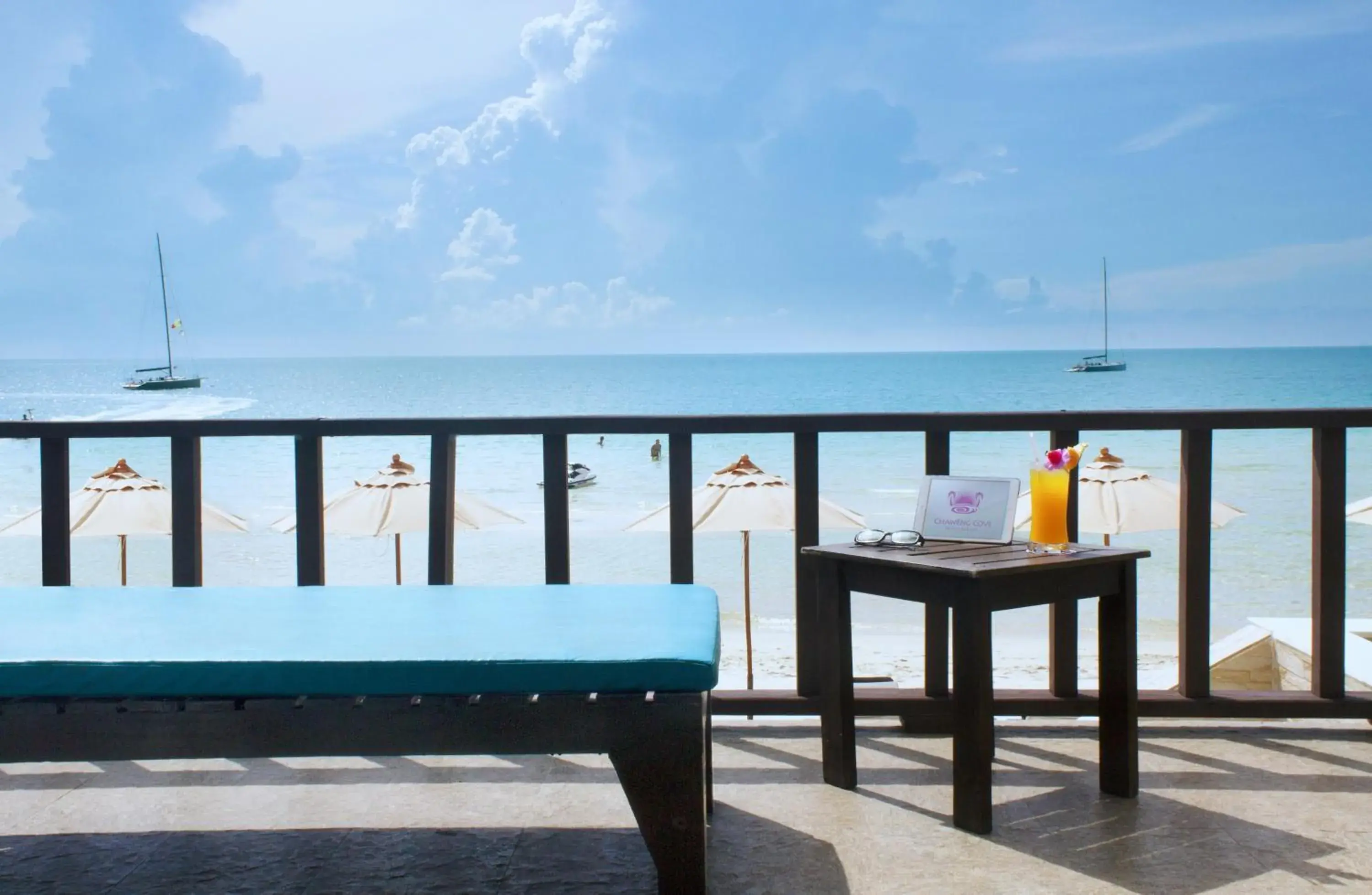 Sea view in Chaweng Cove Beach Resort Sea view in Chaweng Cove Beach Resort