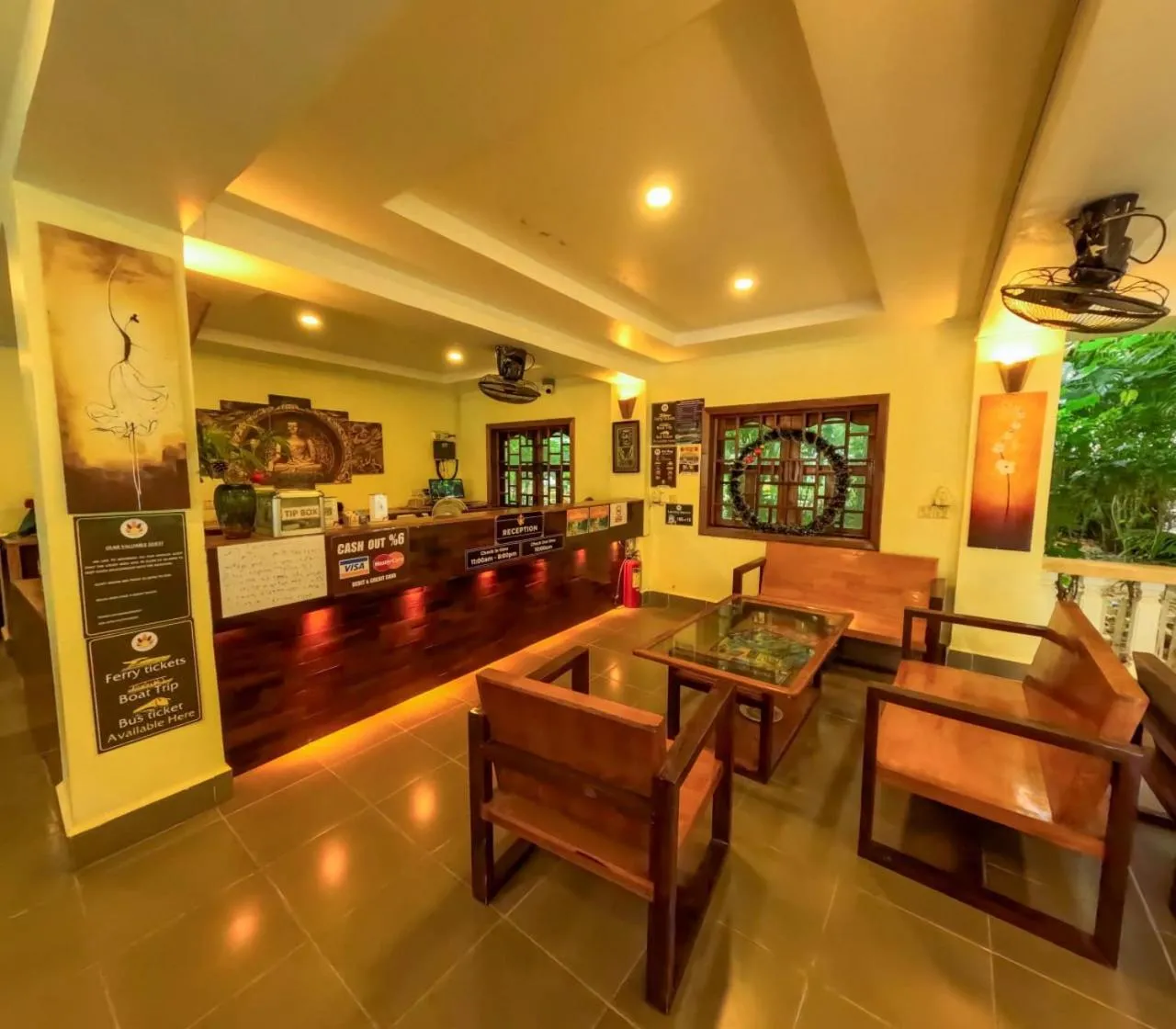 Restaurant/places to eat in Sok Heng Guesthouse