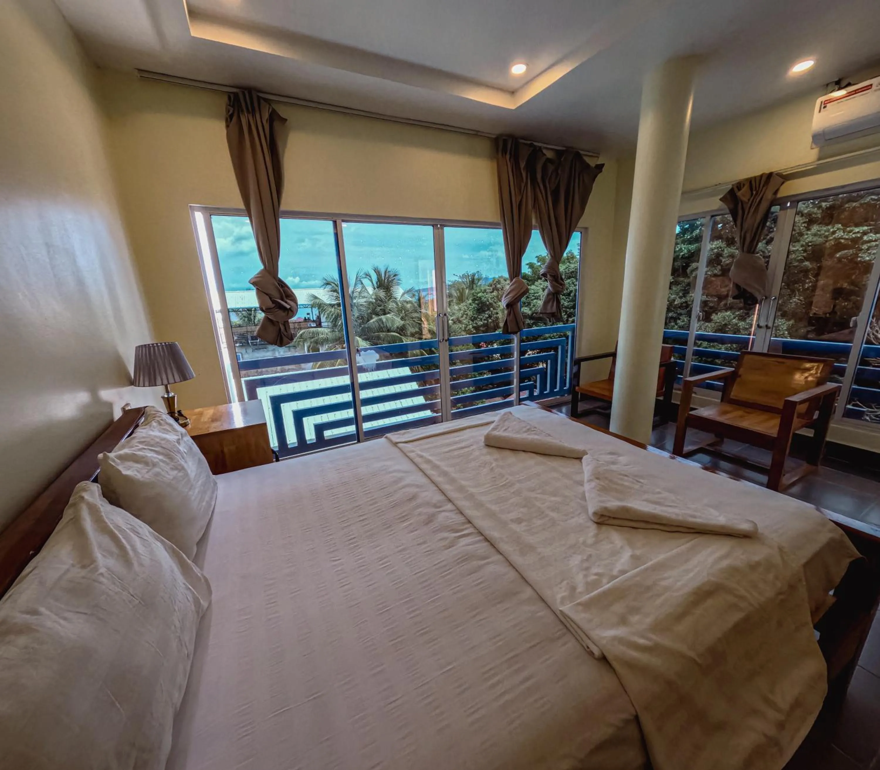 Bed in Sok Heng Guesthouse